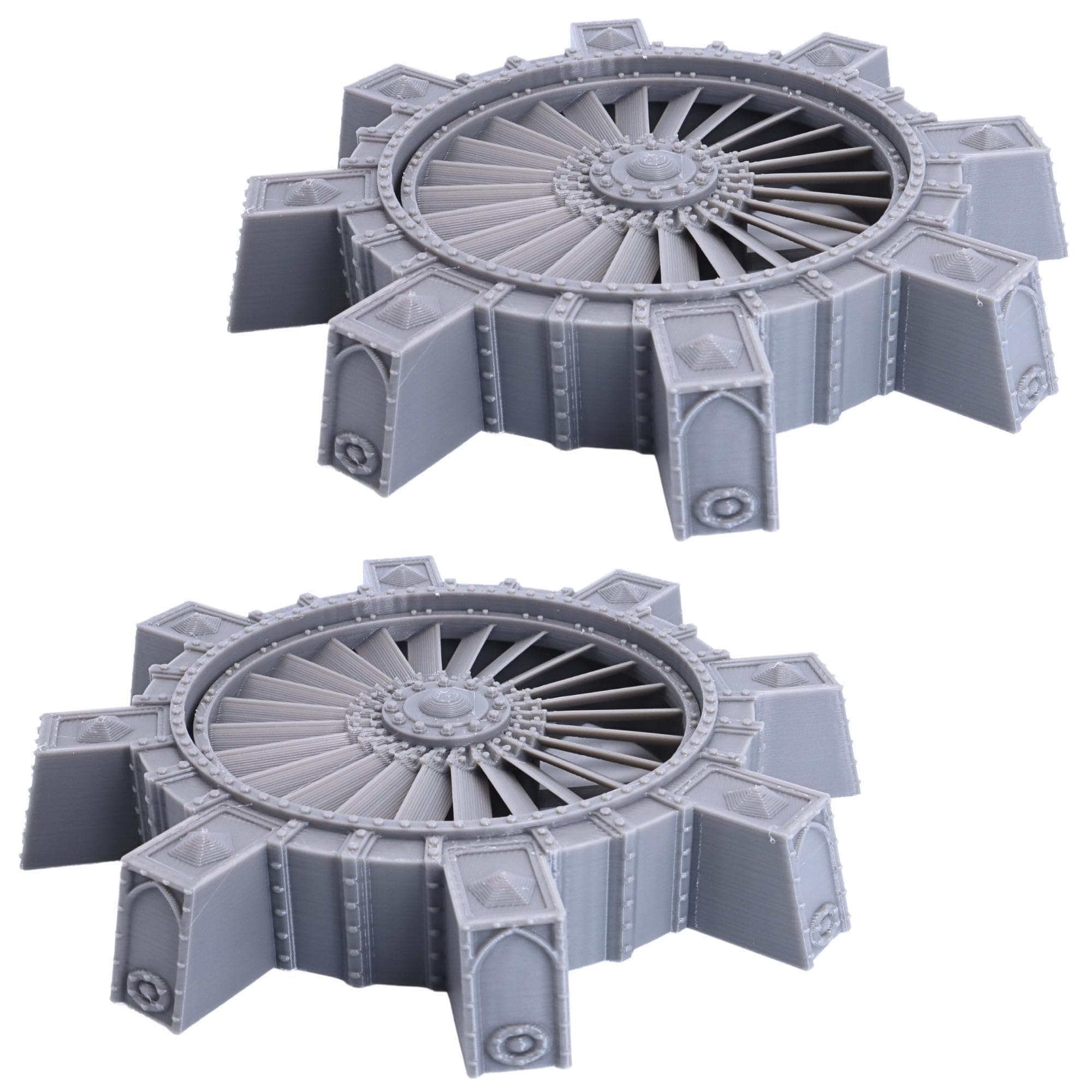 Vent Shaft Terrain 28mm Sci-Fi Terrain Wargames Scenery Building Perfect for Tabletop Wargames and RPG Unoainted Cyperpunk Figures