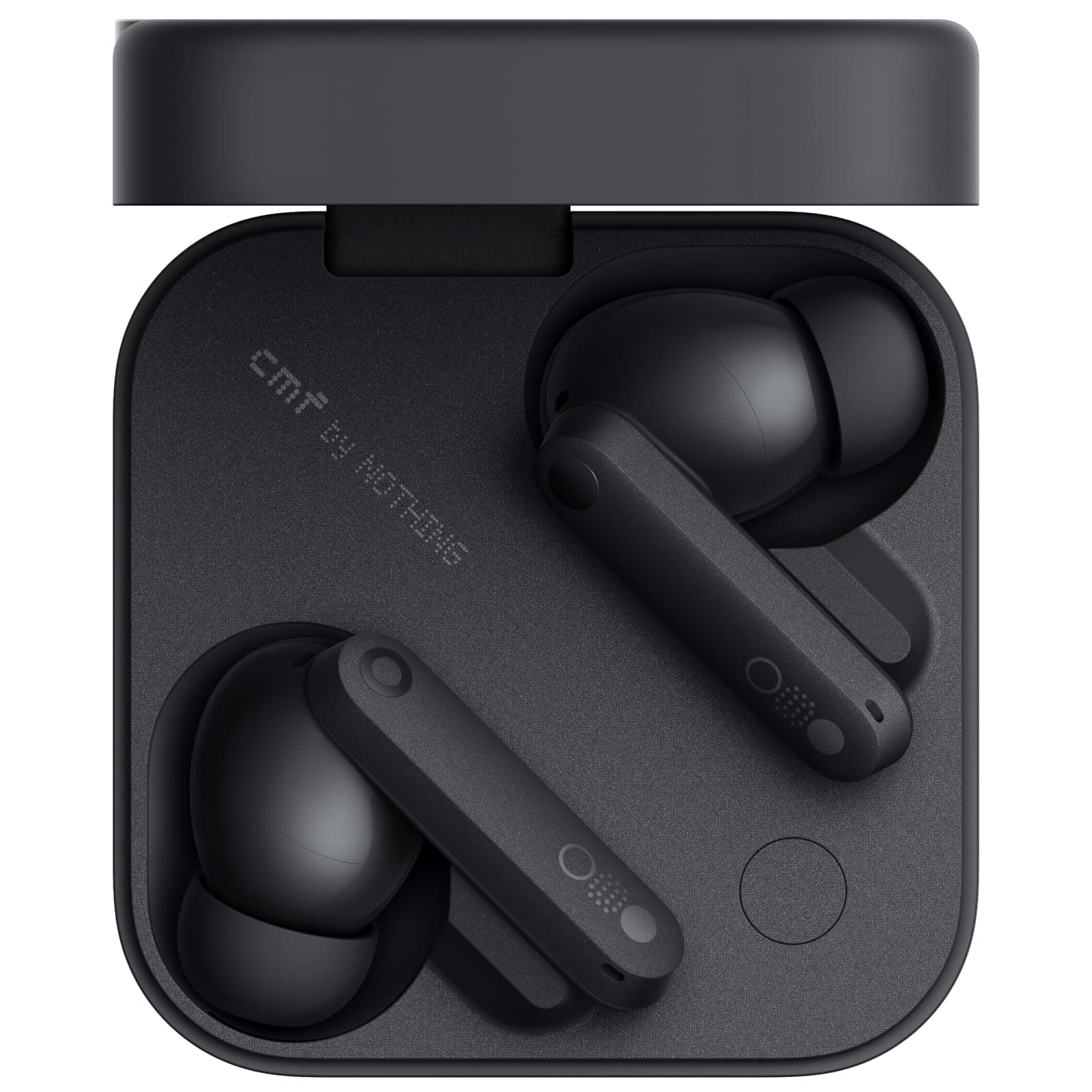 CMF Buds Pro 2 Wireless Earbuds, Hi-Res Audio with LDAC, 50 dB Hybrid Noise Cancelling Earbuds, Ultra Bass Technology, Bluetooth 5.3, 43H Play Time with Charging Case, 6 HD Mics Headphones, Dark Grey