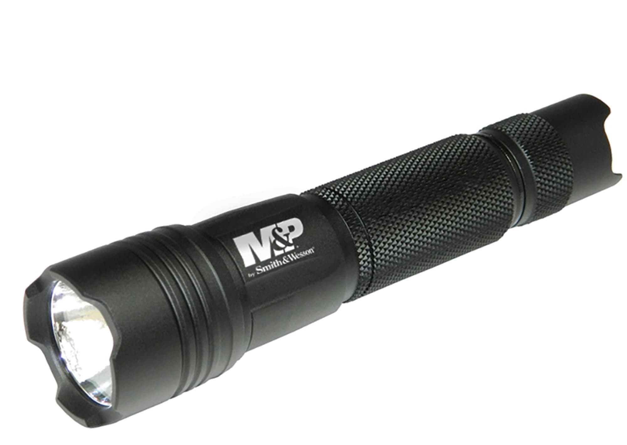 Smith & Wesson M&P MP 15 Rechargeable 647 Lumen Flashlight with 3 Modes and Waterproof Construction for Survival, Hunting and Outdoor