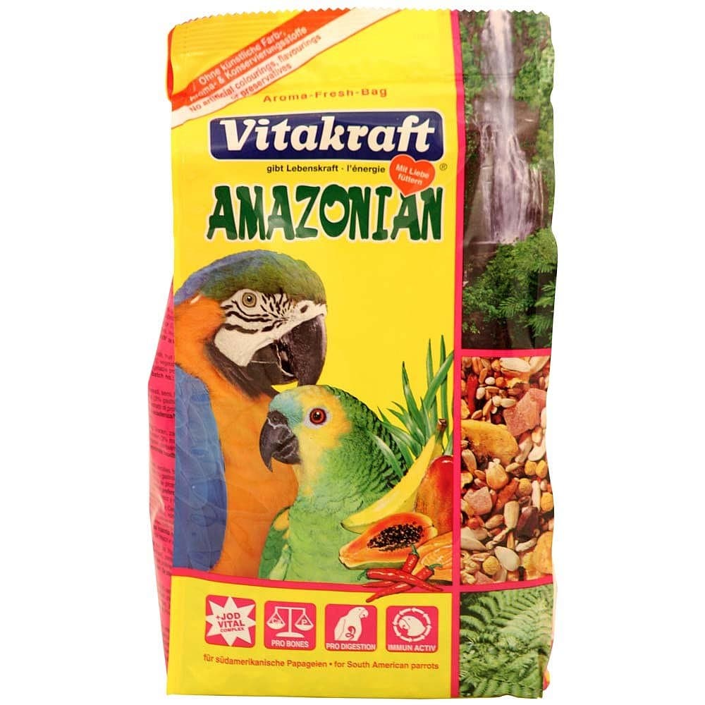 Vitakraft Amazonian Parrot Bird Food 750g