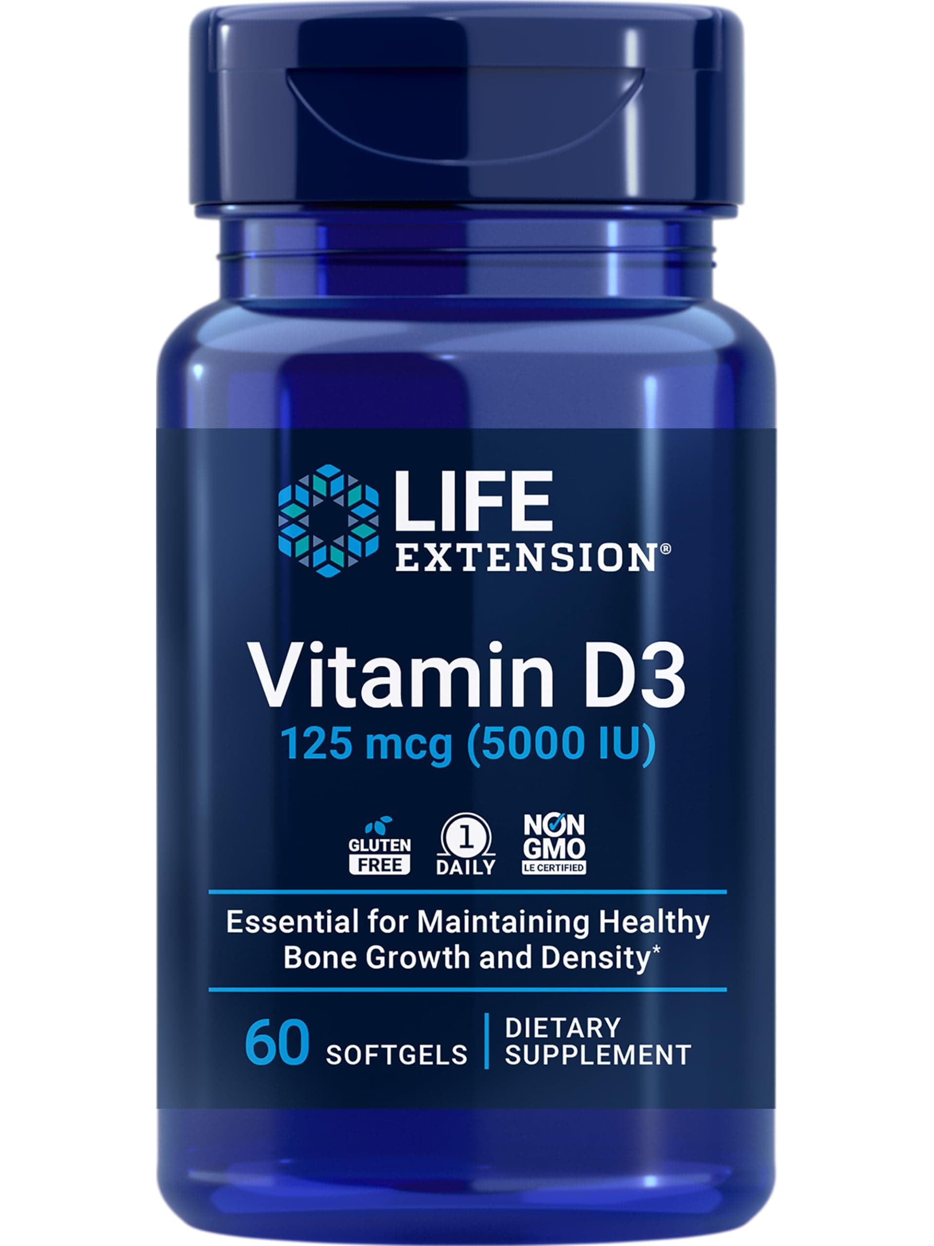 268mg Super Vitamin E & 5000IU Vitamin D3 - Heart, Brain & Immune Support