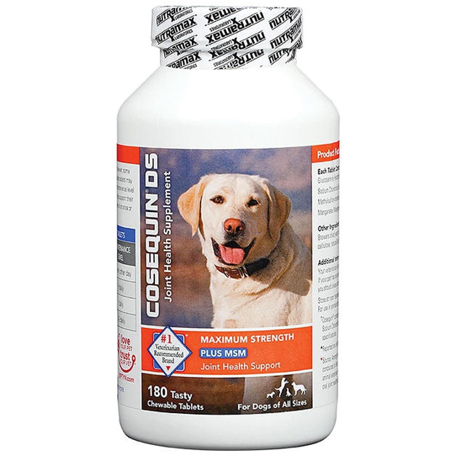 DS Plus MSM Joint Health for Dogs - 180 Chewable Tablets