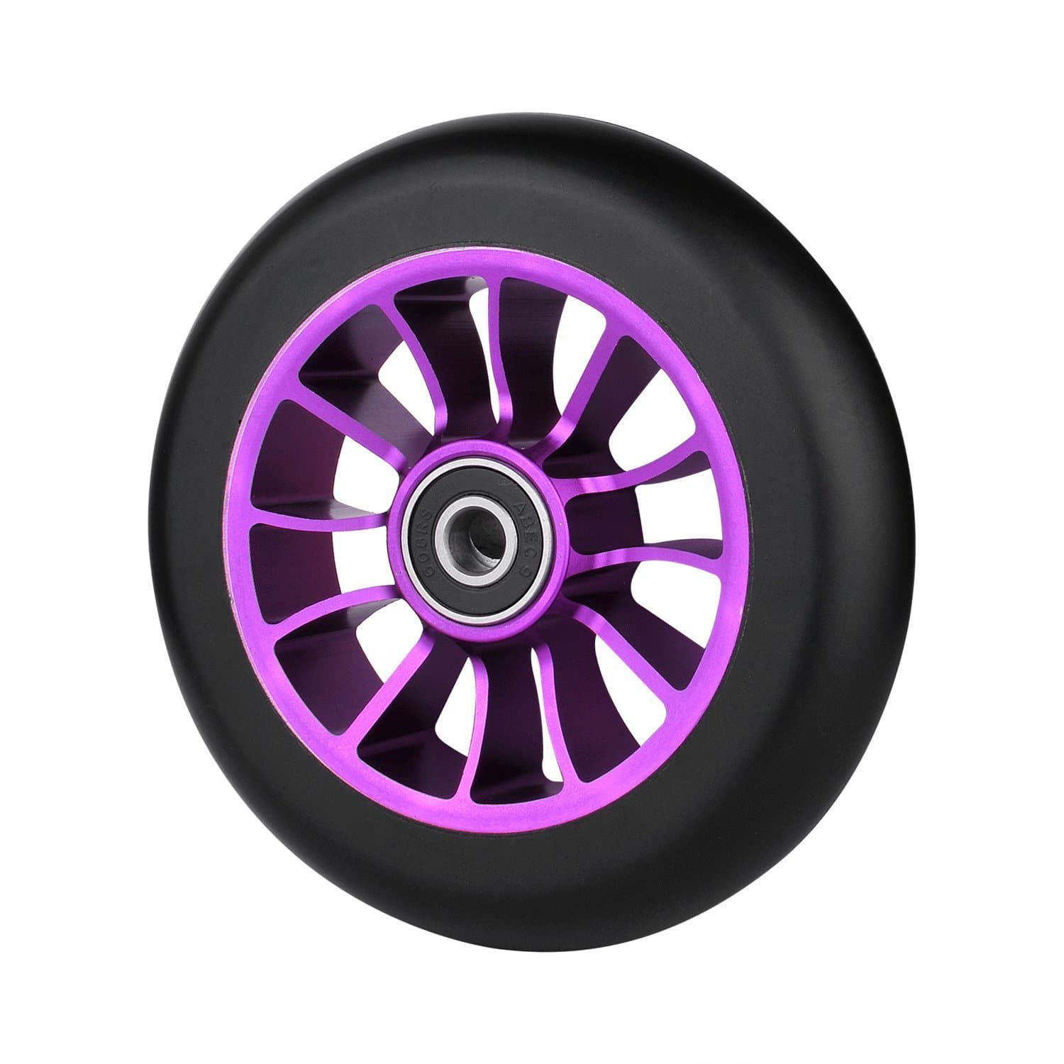 5 wisdoms Pro Stunt Scooter Wheel 110mm Replacement Wheel with ABEC-9 Bearing-1 PCS