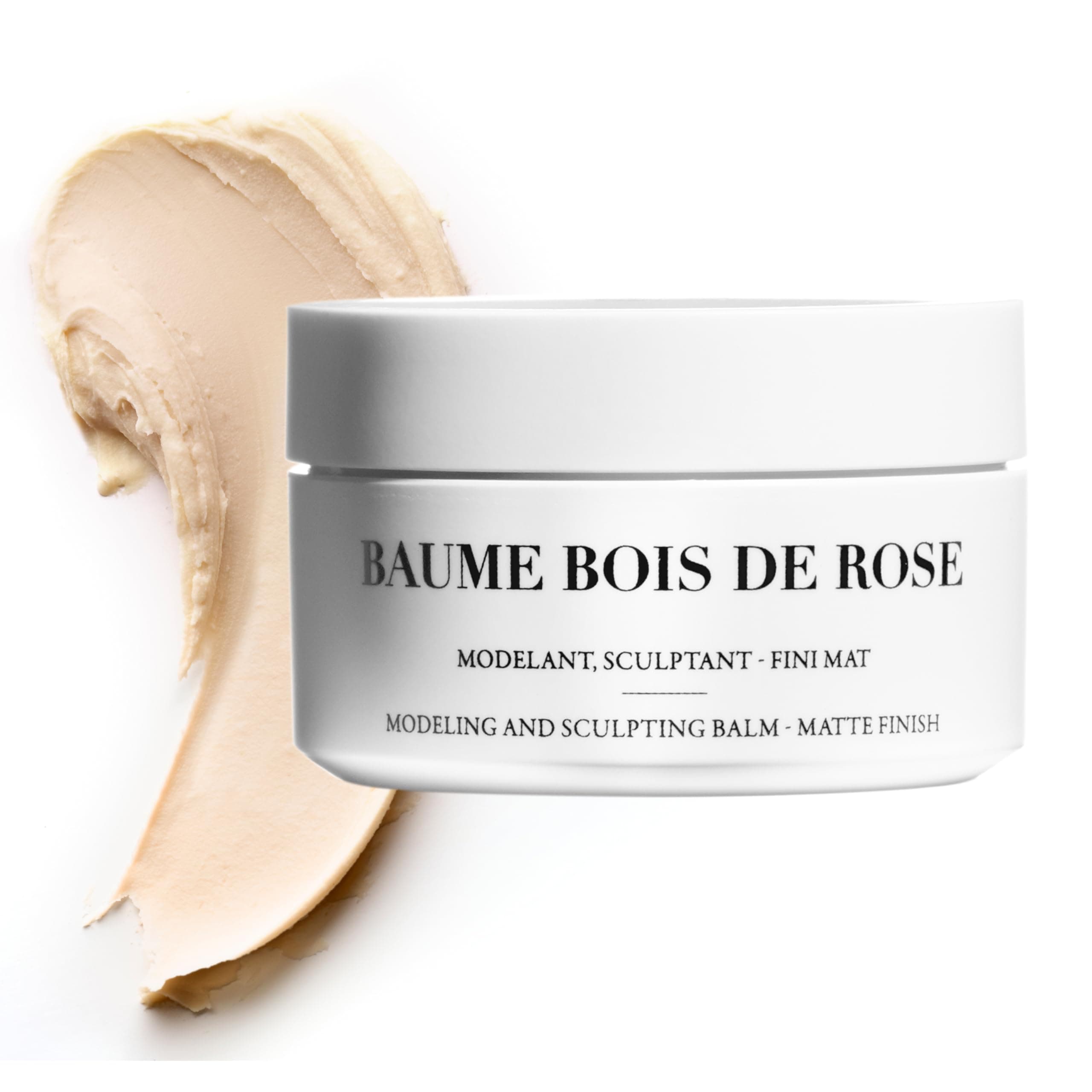 Baume Bois De Rose by Leonor Greyl Paris - Modeling and Sculpting Pomade - Hair Modeling Cream - Matte Finish Styling Pomade for All Hair Types (1.7 Oz)