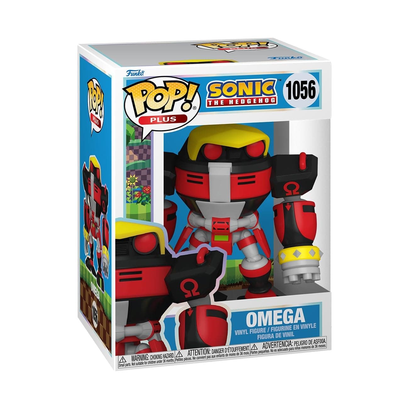 Funko Pop Plus: Sonic - E-123 Omega - Sonic The Hedgehog - Collectable Vinyl Figure - Gift Idea - Official Merchandise - Toys for Kids & Adults - Video Games Fans - Model Figure for Collectors