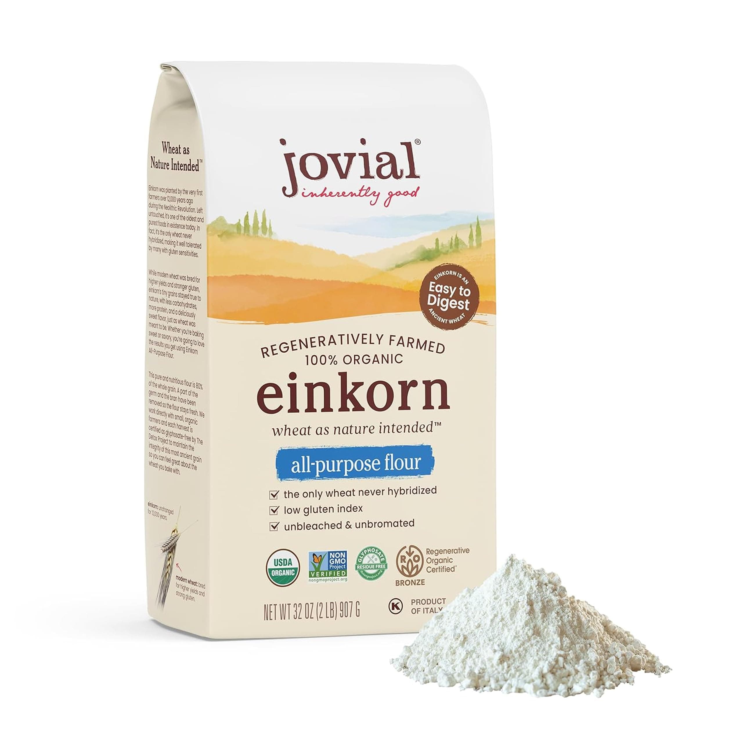 Jovial Foods Organic Einkorn all Purpose Flour,32oz