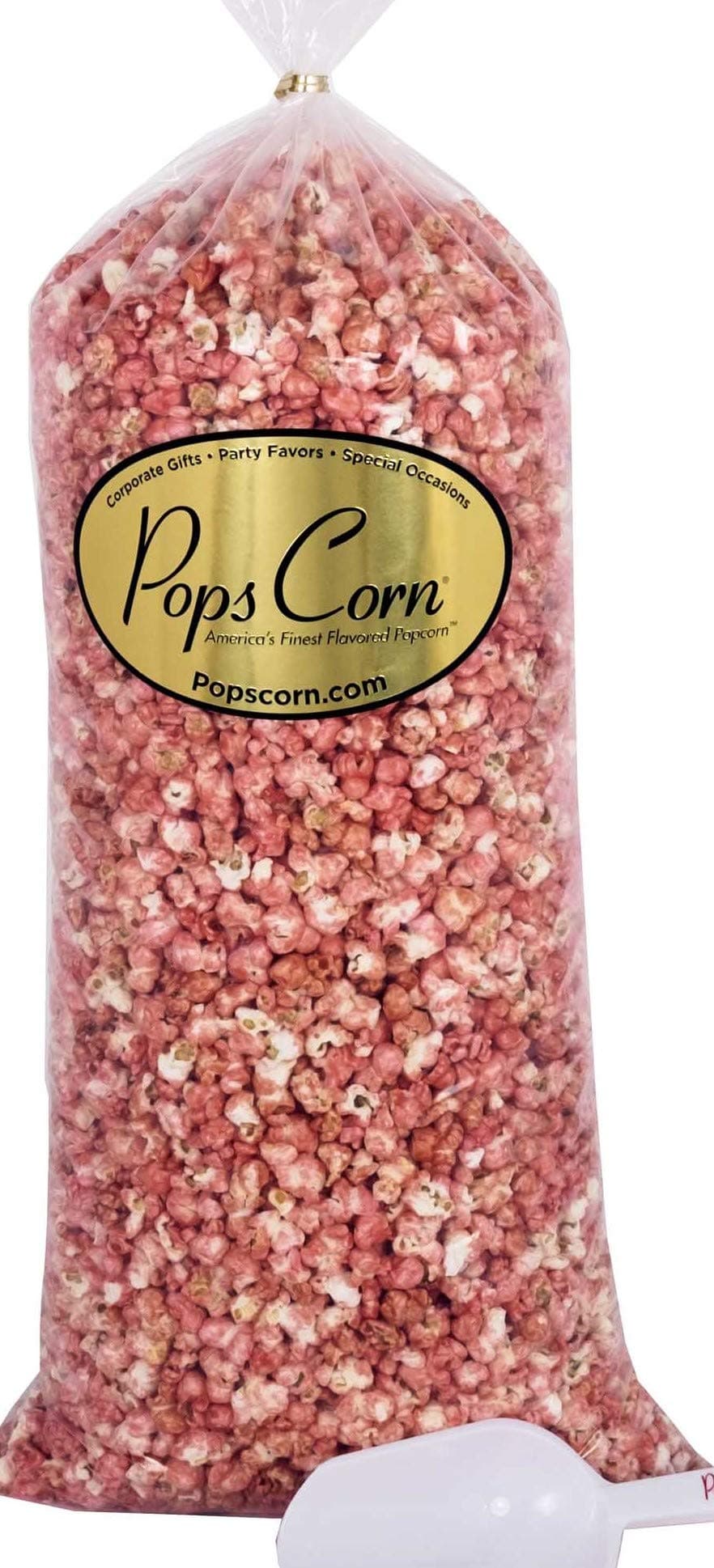 Red Caramel Popcorn-Bulk 5 Gal-80 Cups-80oz-Free SANITARY Scooper.Fresh and Delicious.