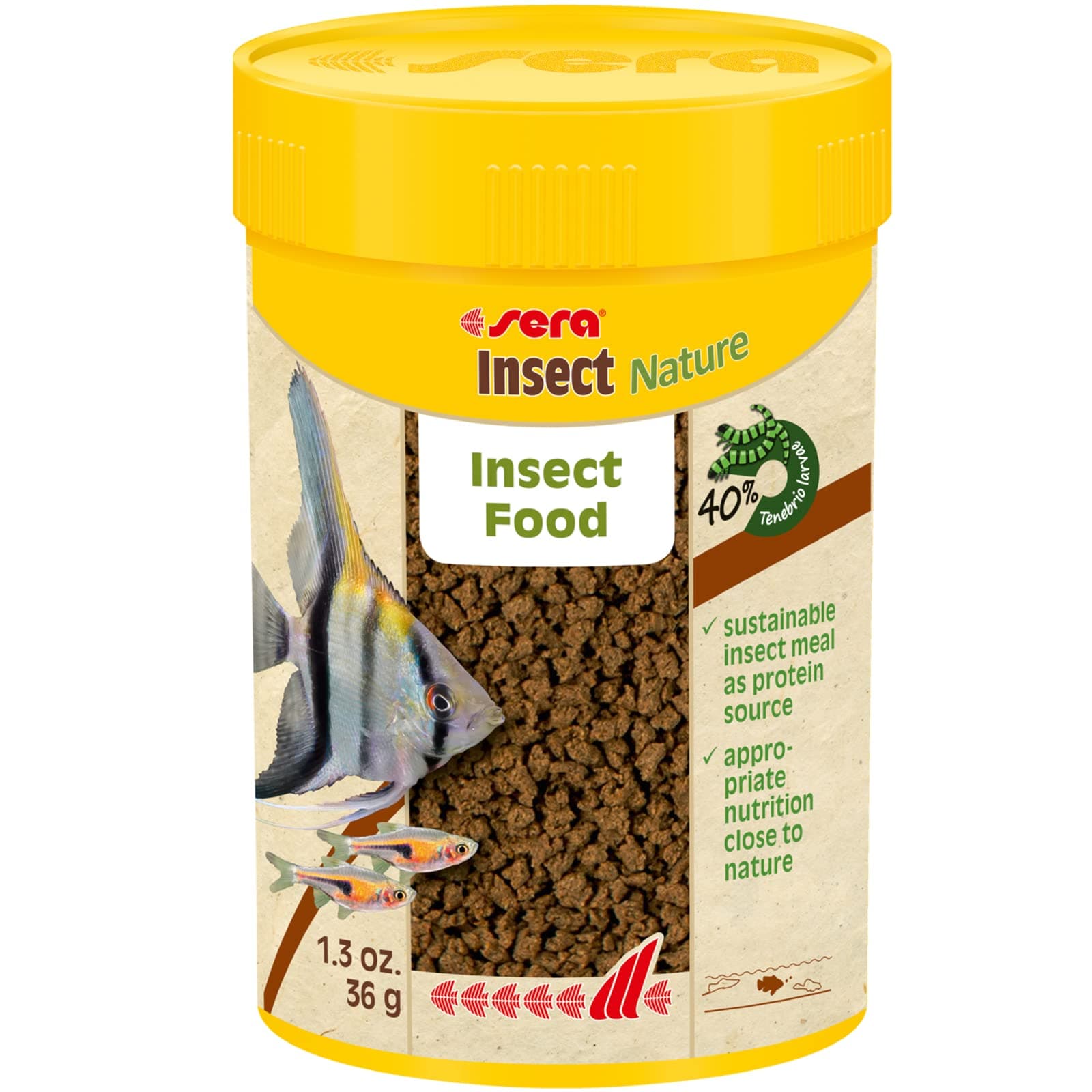 SeraInsect Nature 100mL Fish Food Pellets