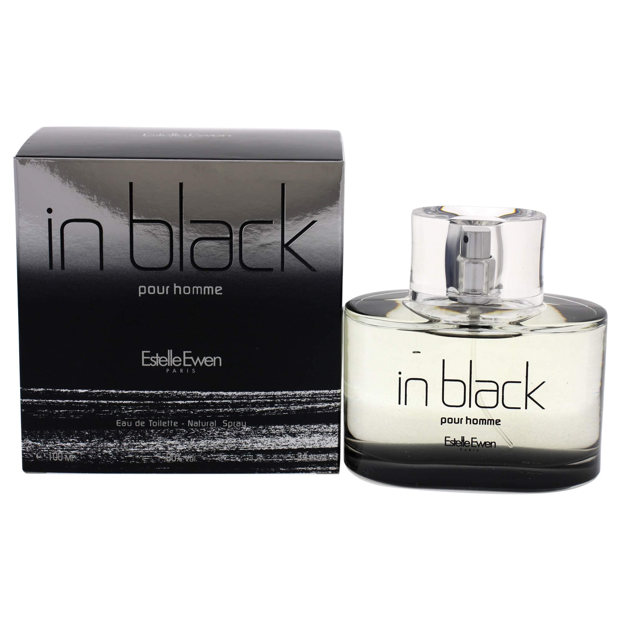 In Black Eau de Toilette Spray for Men, 3.4 Ounce