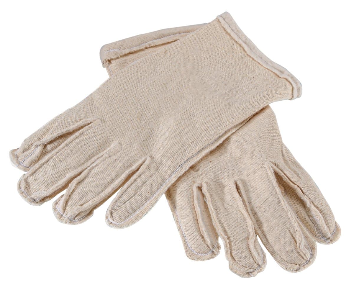 Comfort Touch Multi-Purpose Glove Liner, Indoor Warm Glove, Soft Overnight Glove, 100% Cotton, Model GL01 (12 Pairs)