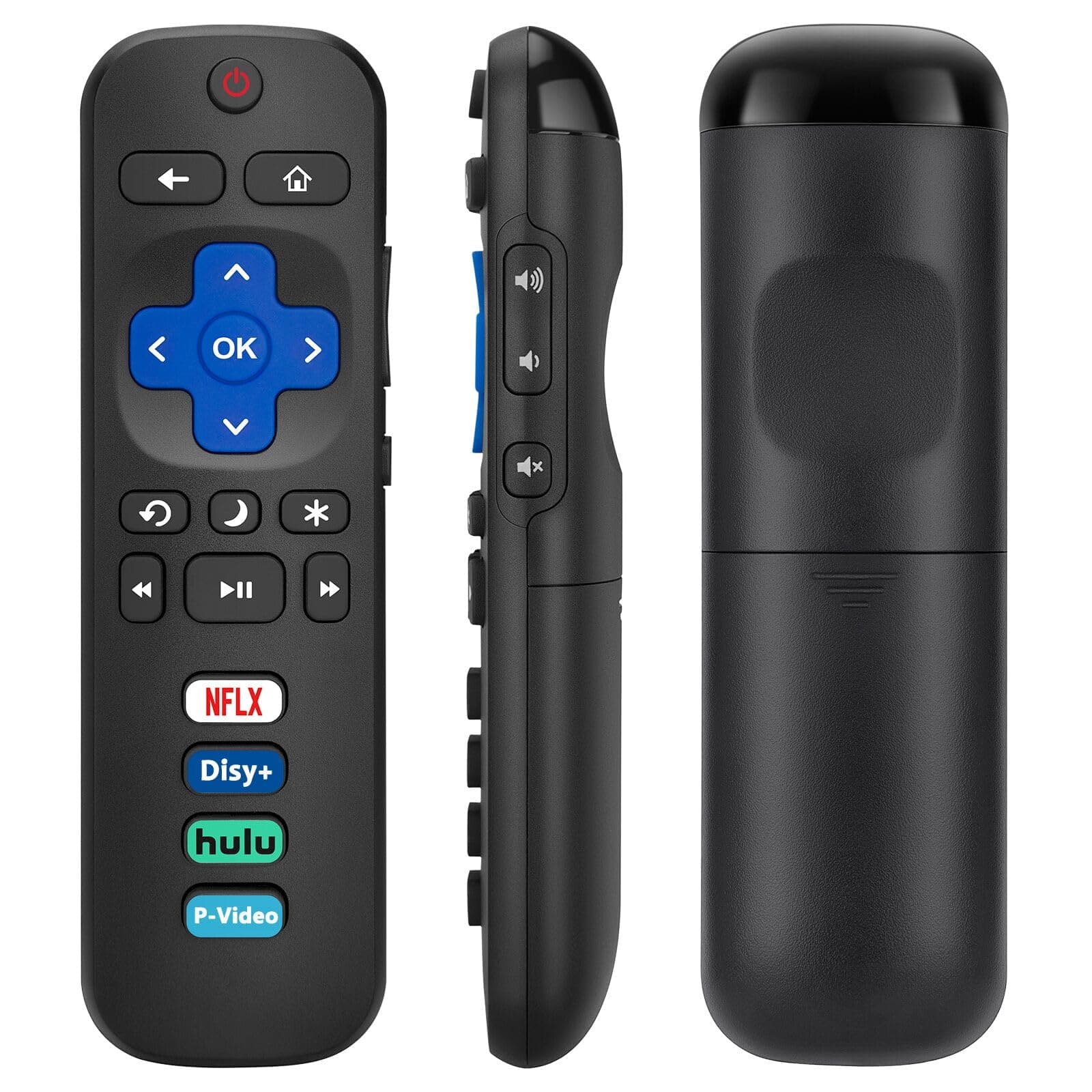 Replacement RC280 RC282 Remote for TCL Roku Smart LED TV with Buttons for Netflix, Sling, Hulu, and DirecTV Now
