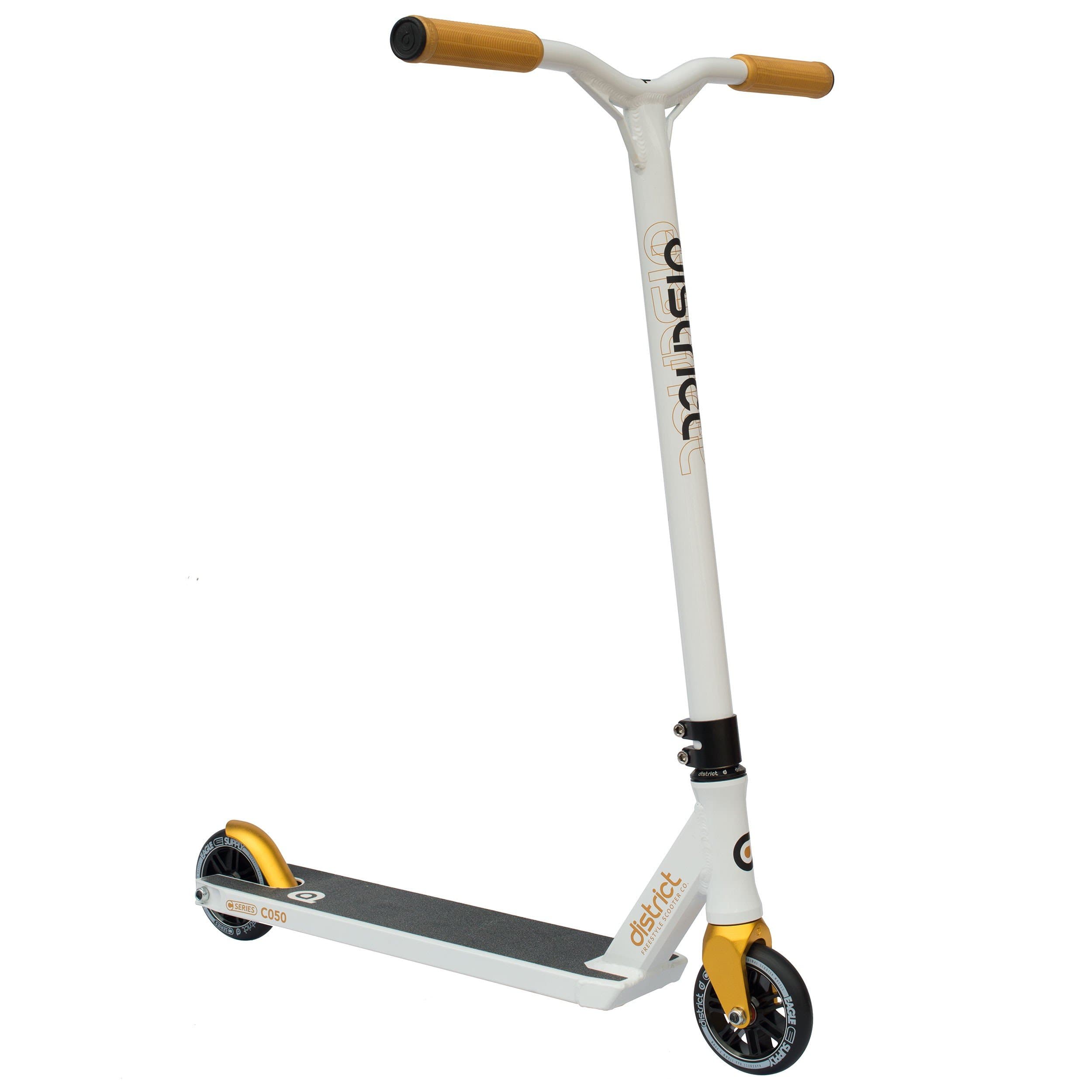 District C-Series C050 Pro Stunt Scooter (Gold/White)