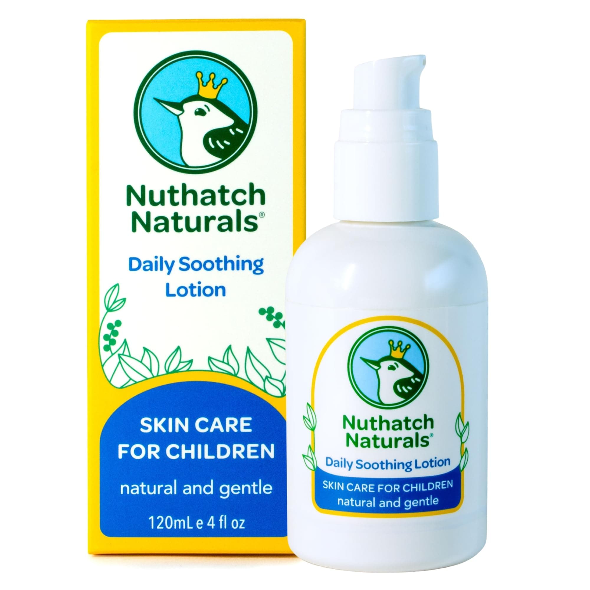 Kids Lotion - Daily Use Natural Moisturizer - Plant Based, Moisturizing & Non-Toxic Soothing Lotion for Kids - Dermatologist Tested - Gentle, Mild, Hypoallergenic, Fragrance Free