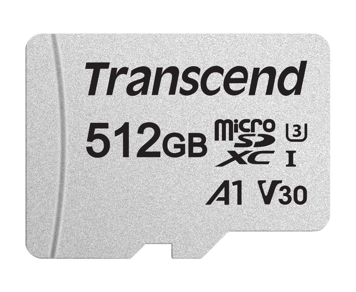 Transcend Japan Transcend MicroSD Card, 512 GB, UHS-I U3 V30 A1 Class 10, Data Recovery Software Provided (English Language Not Guaranteed), Confirmed Compatible with Nintendo Switch TS512GUSD300S-AE
