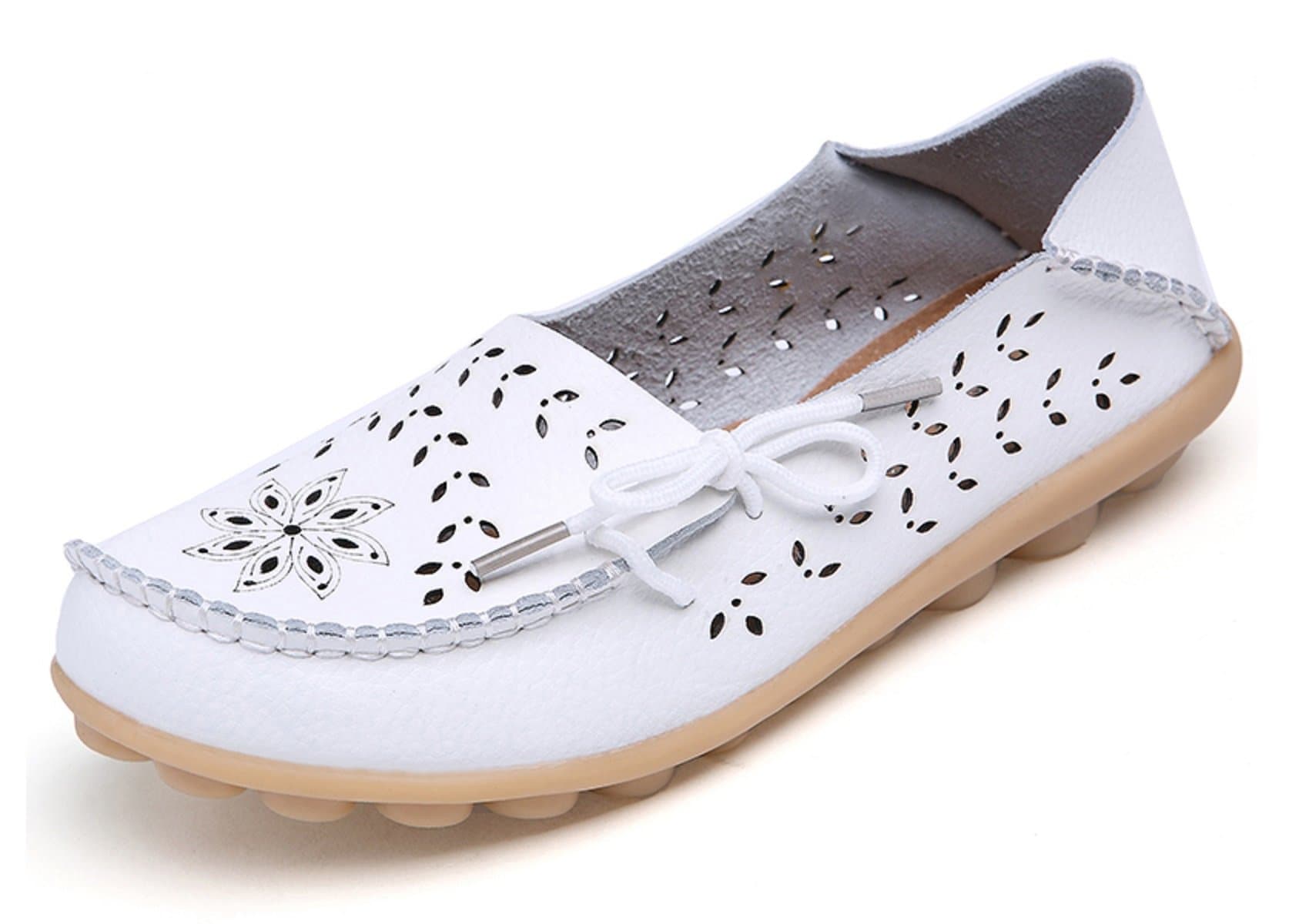 VenusCelia Women's Breathable Comfort Walking Office Flat Loafer