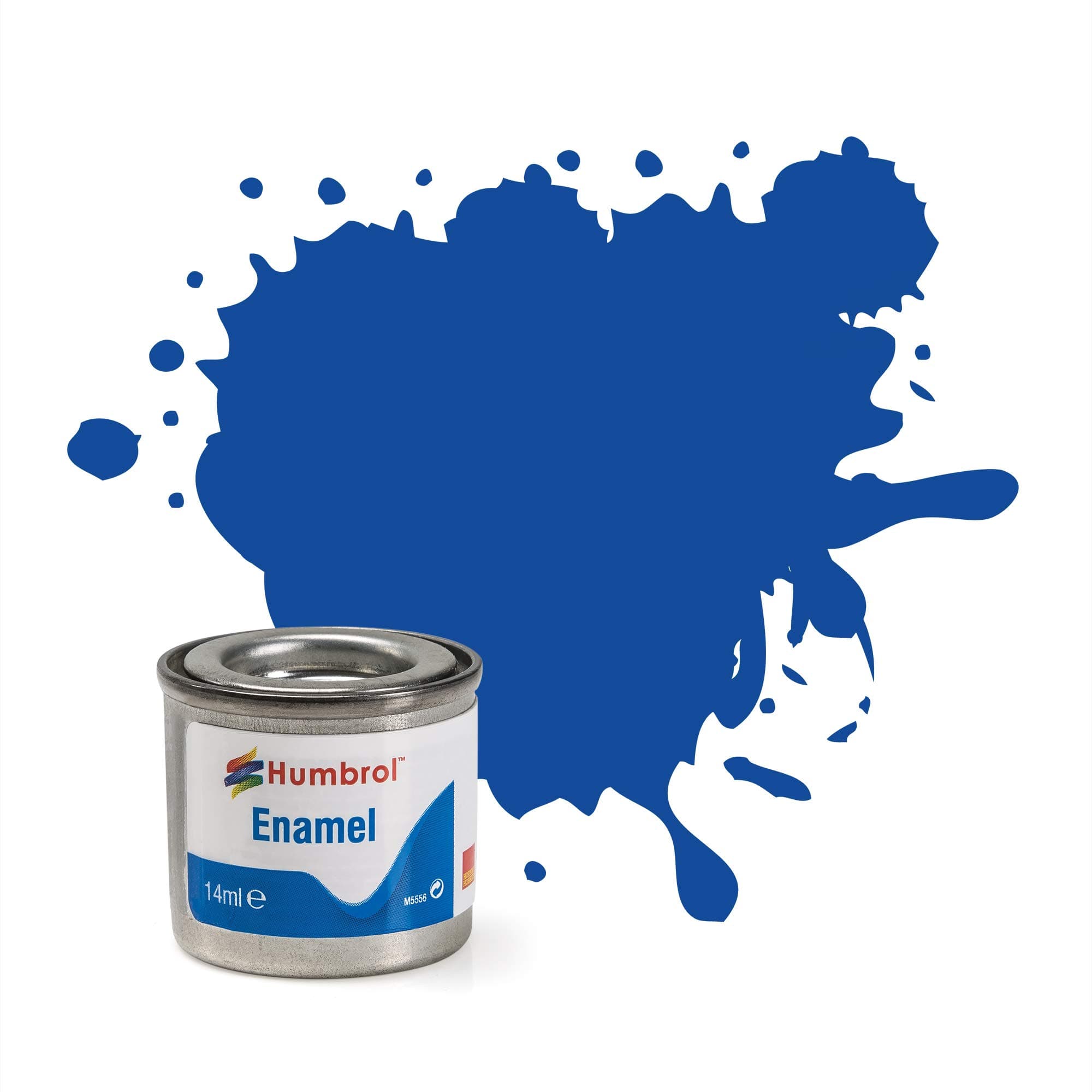 Humbrol Model Enamel Paint No.222 Metallic Moonlight Blue