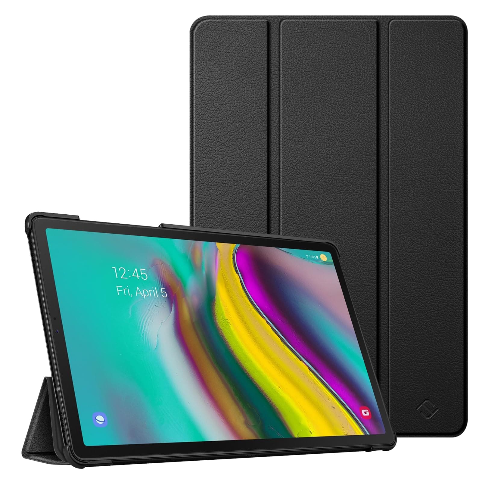 Fintie Galaxy Tab S5e 10.5 Case, Ultra Thin Tri-Fold Shell Cover Compatible with Samsung Galaxy Tab S5e 10.5 Inch Model SM-T720/SM-T725 2019 Release (Auto Wake/Sleep) (Black)