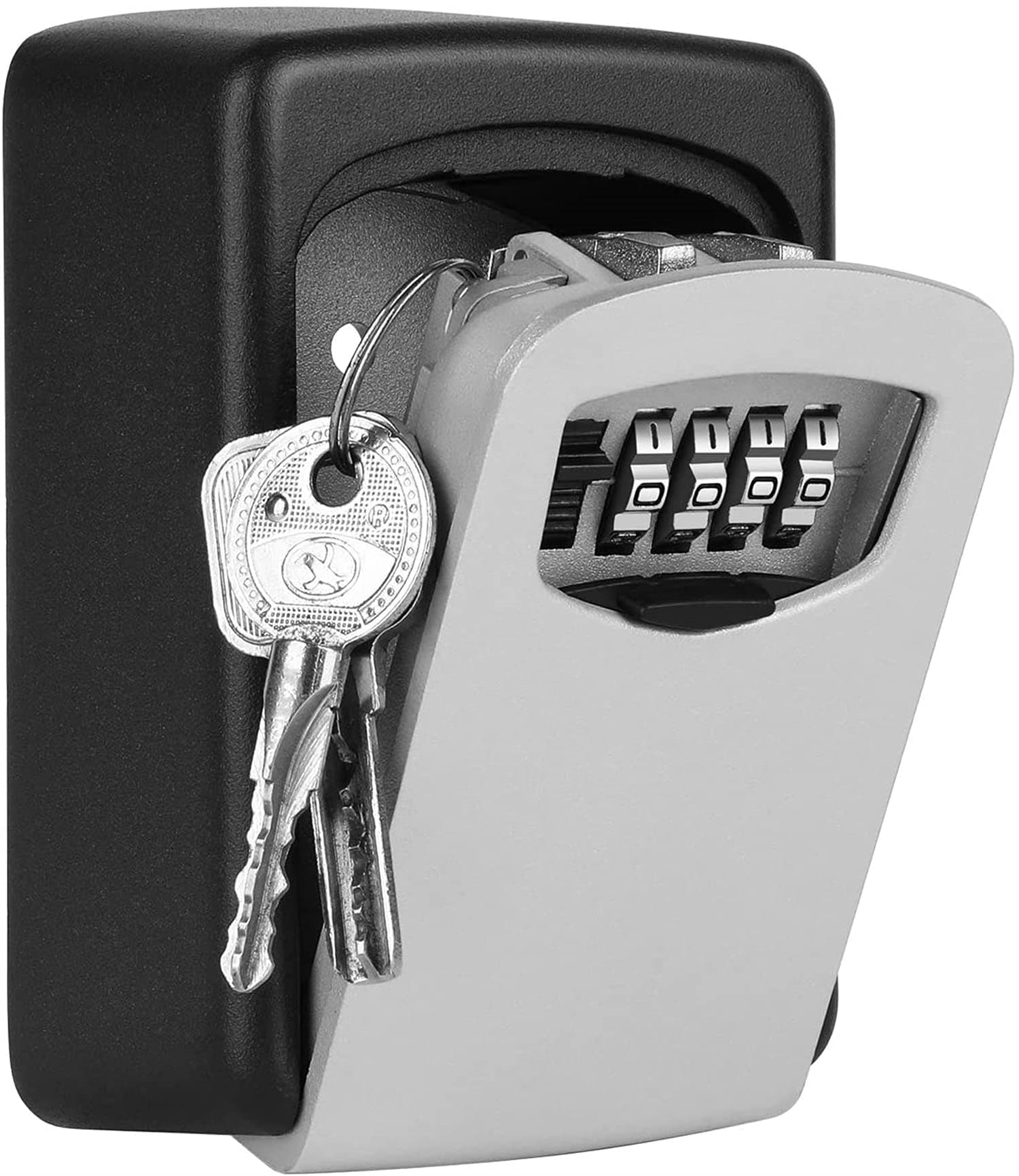 eWINNER Wall Mount Key Lock Box 4 Digit Password Code Security Key Safe for Home Office Emergency Entry Storage