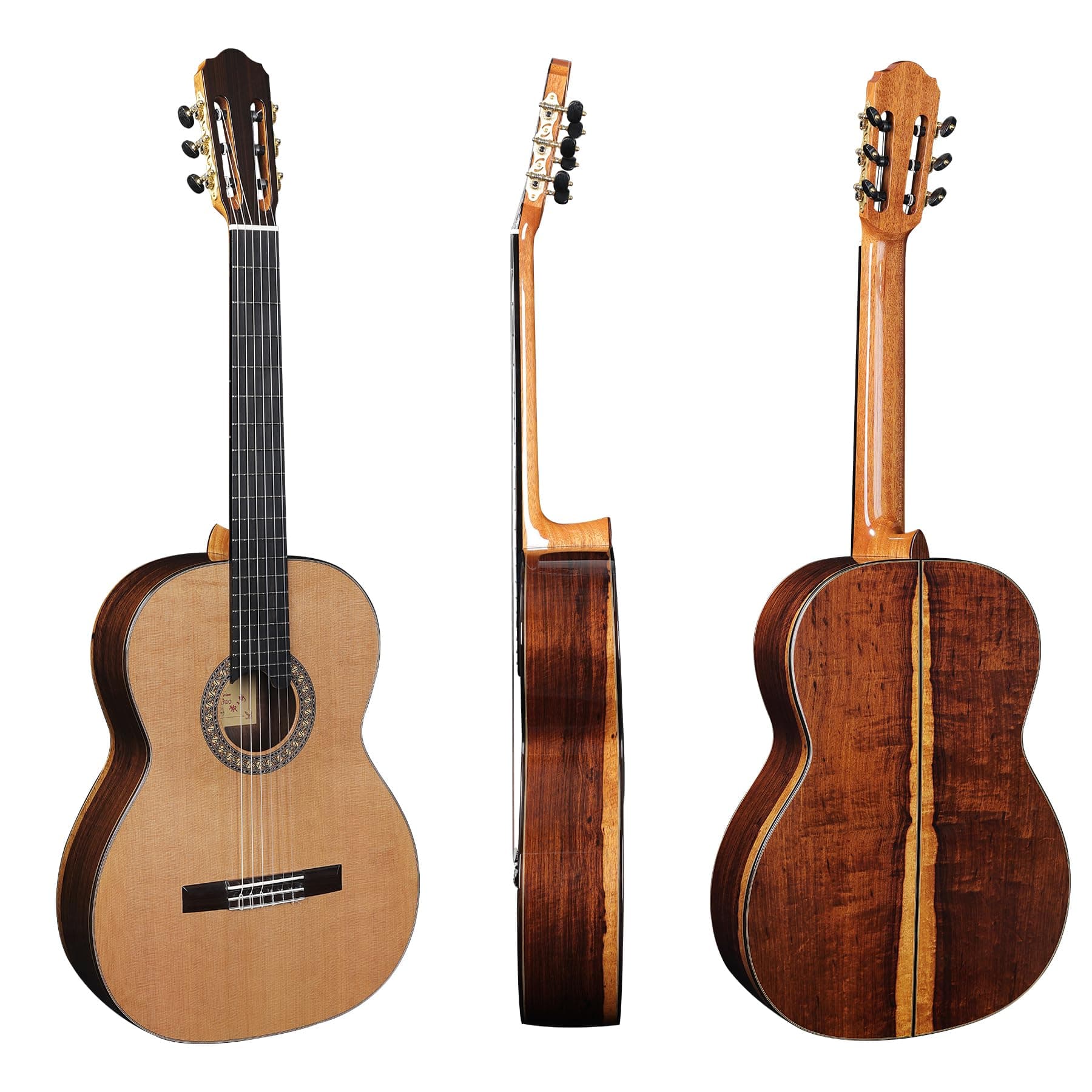 WINZZ&YuLong Guo co-branded 39 inch Solid Cedar Classical Guitar