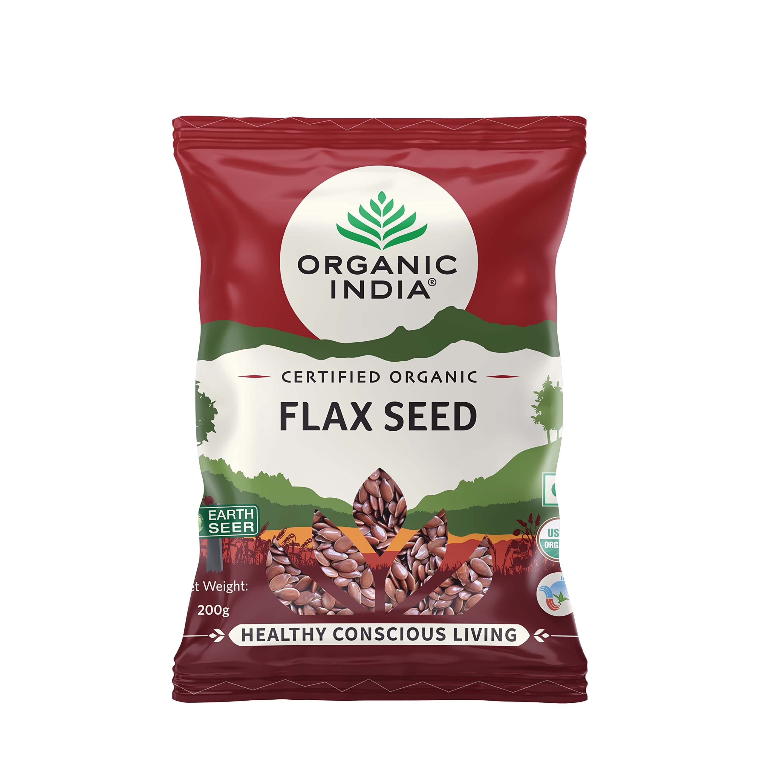 ORGANIC INDIA Flax Seed 200 gm