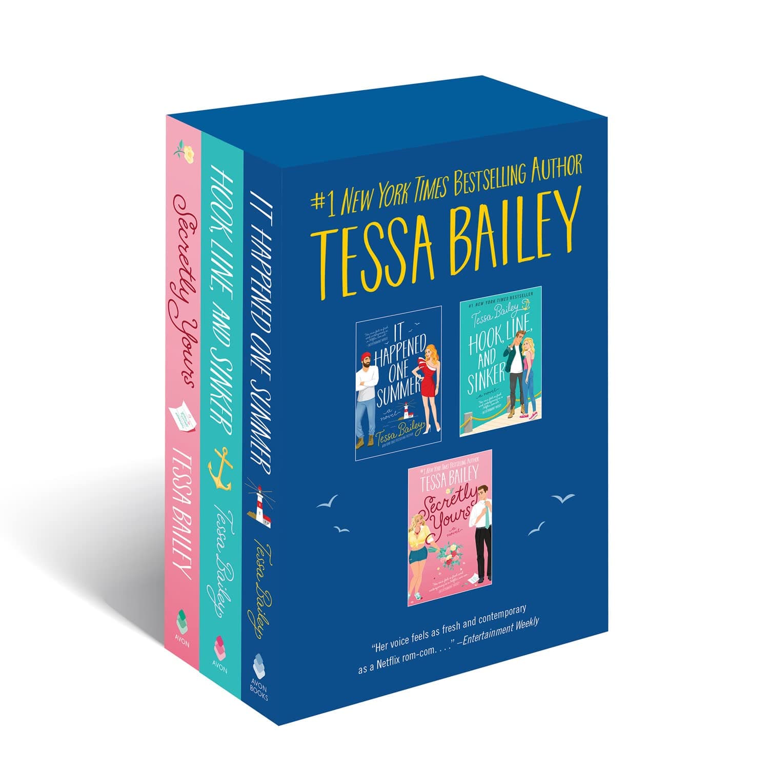 Tessa Bailey Boxed Set - It Happened One Summer / Hook, Line