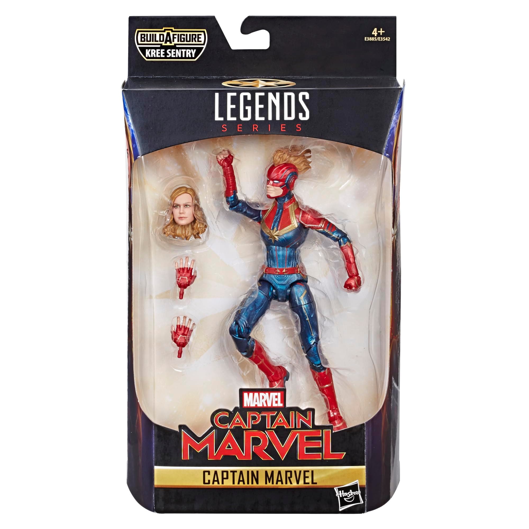 Marvel Captain Marvel 6-inch Legends Captain Marvel in Costume Figure