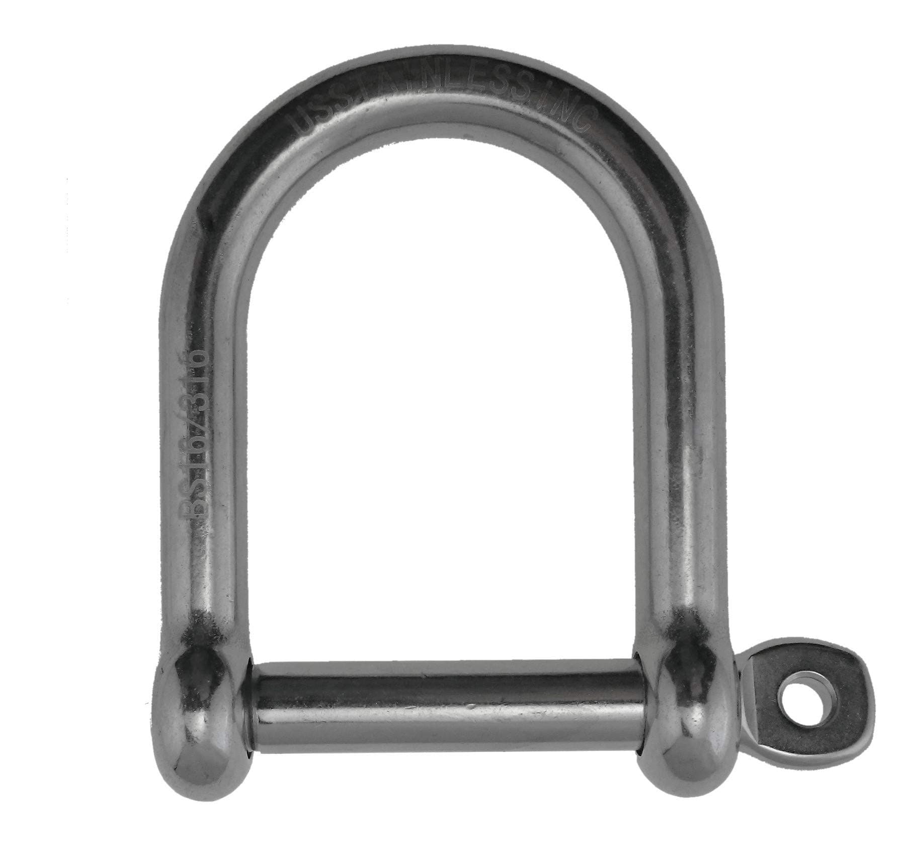 Stainless Steel 316 Wide D Shackle
