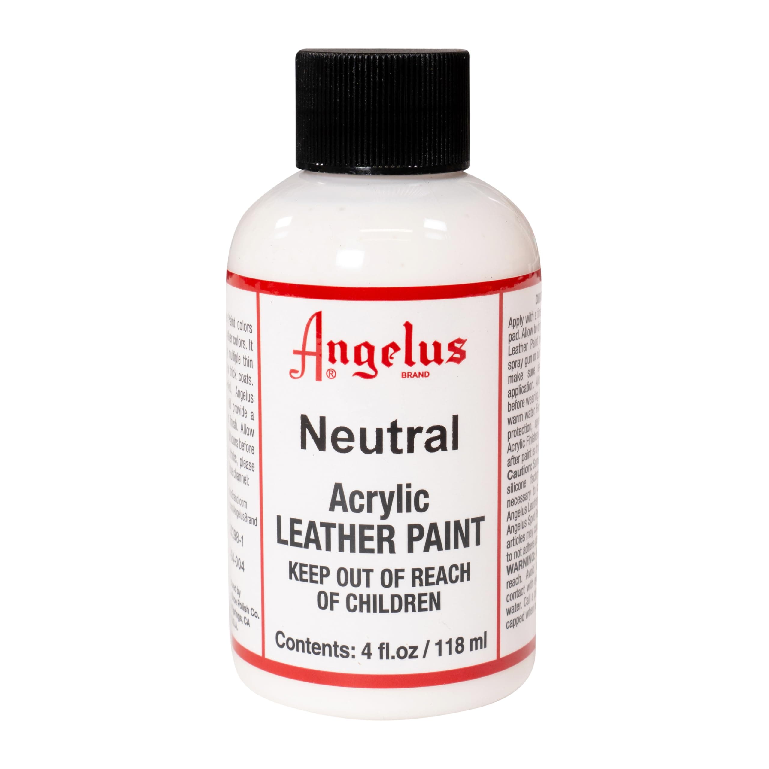 Angelus Leather Paint 4 Oz Neutral