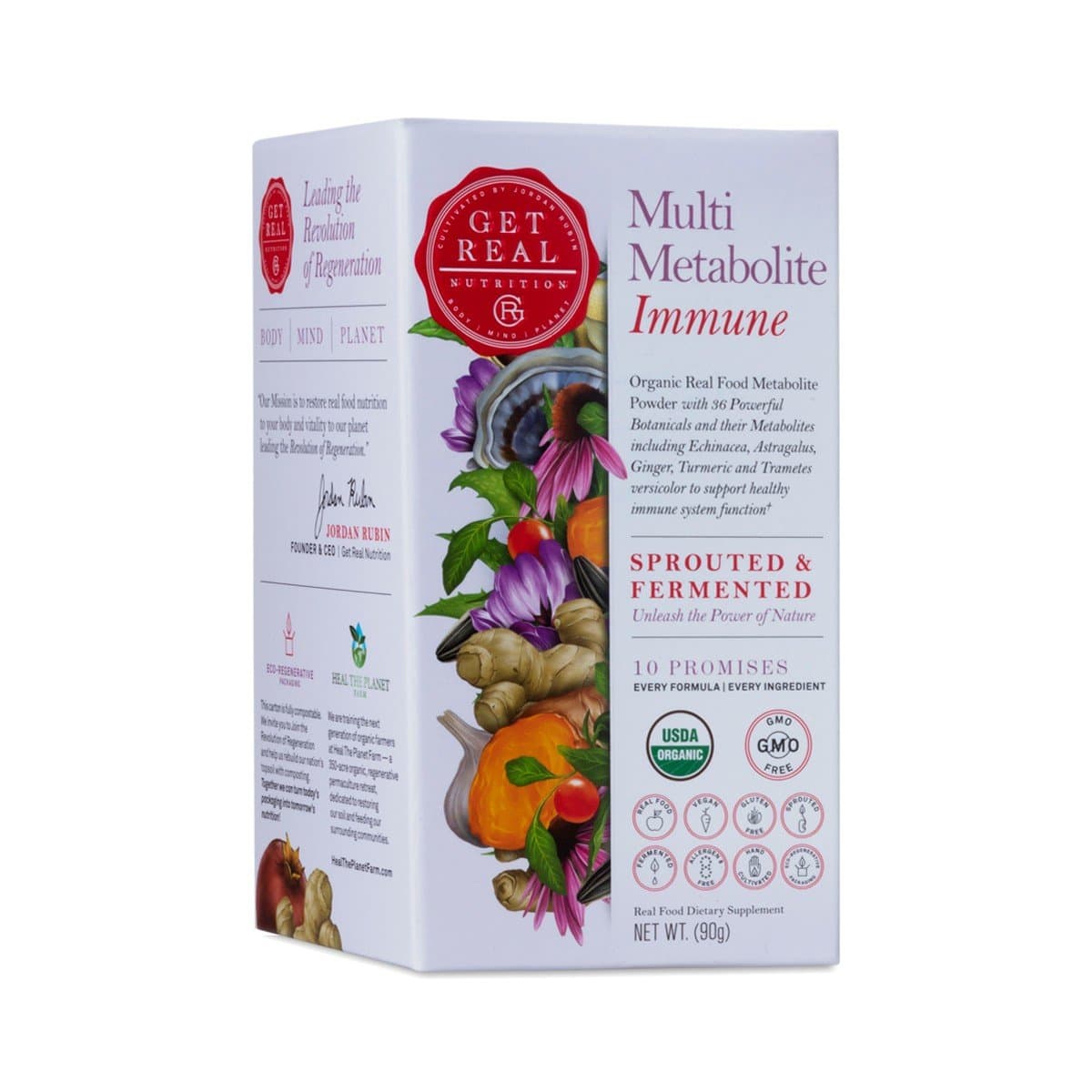 Jordan Rubin's Get Real Nutrition - Multi Metabolite Immune (90 grams)