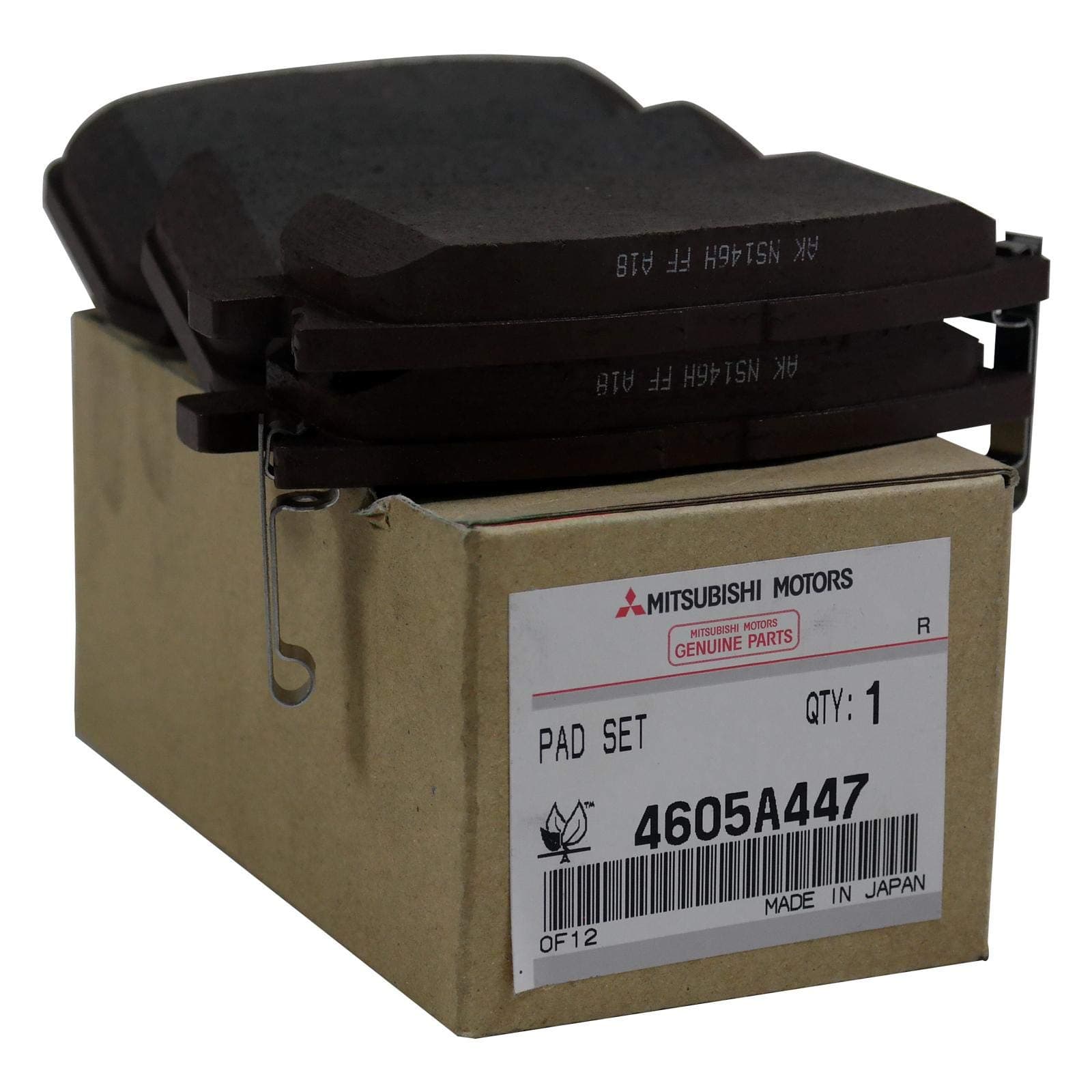 MITSUBISHI PAJERO PAD SET REAR BRAKE