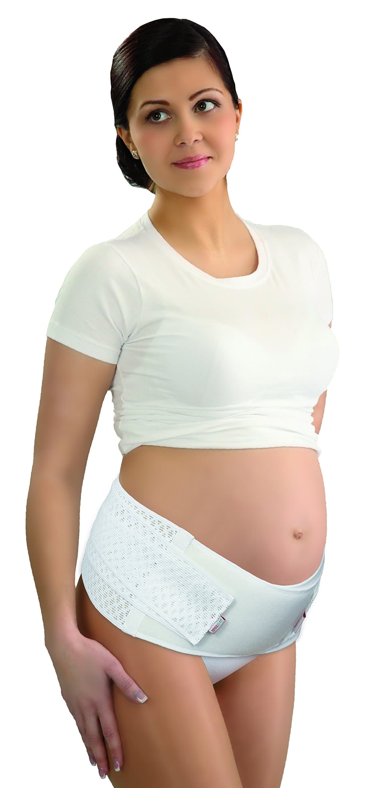 Tonus ElastGerda Air Pregancy Abdominal Back Support Brace White (S)