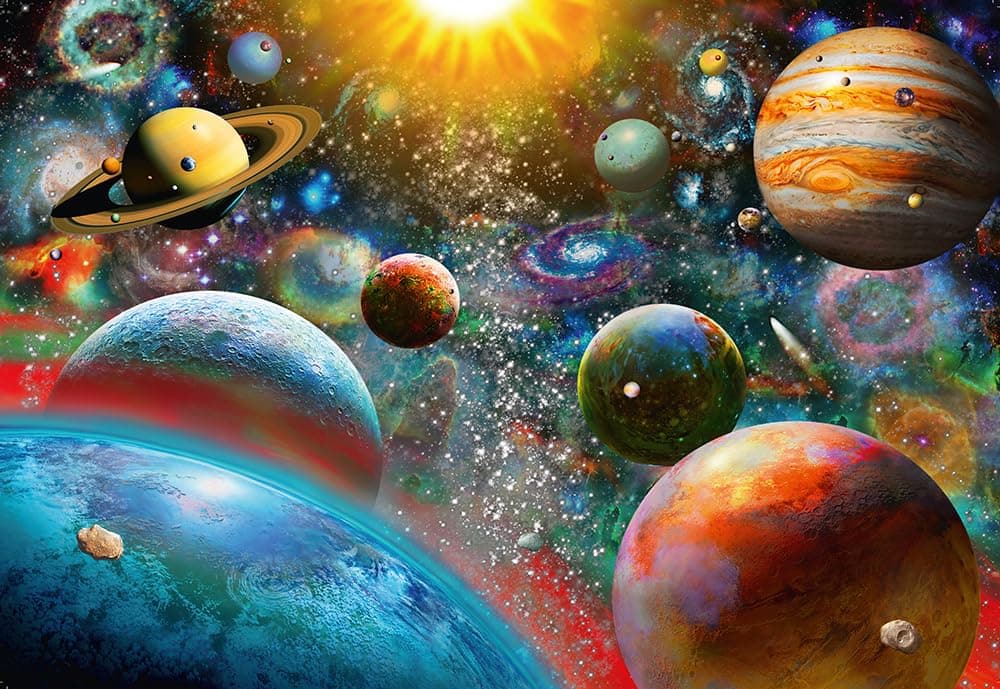 Ravensburger Planetary Vision Jigsaw Puzzle - Engaging 1000-Piece Puzzle for Kids and Adults | Unique Softclick Technology | Anti-Glare Surface | Ideal FSC Certified