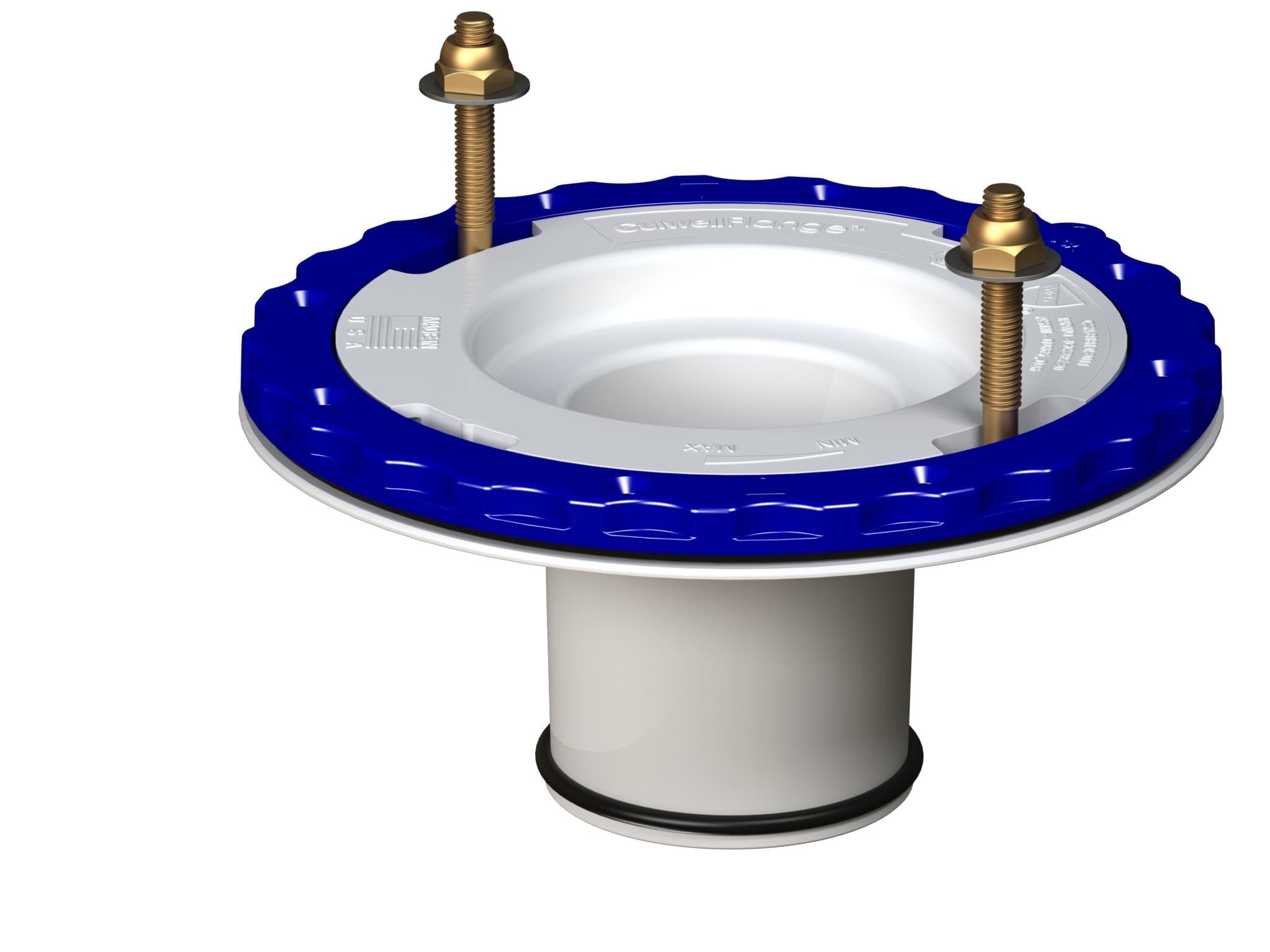 Culwell PC3 Floor Protecting Toilet Flange, 3"