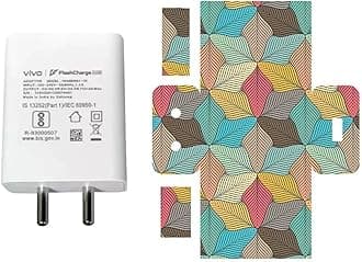 AtOdds - Compatible for Vivo Flash Charger (44W) - Charger/Adapter Skin Wrap (Autumn)