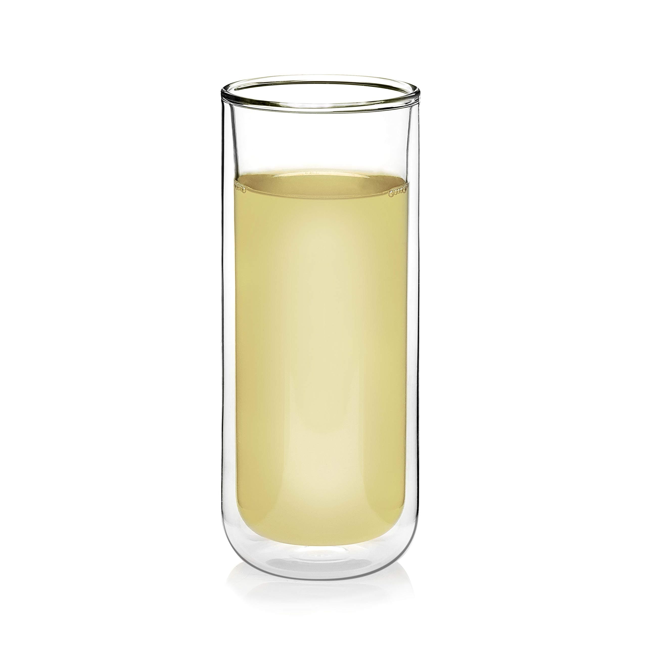 VIVA Scandinavia Classic Double-Walled Tall Drinking Glasses, Set of 4