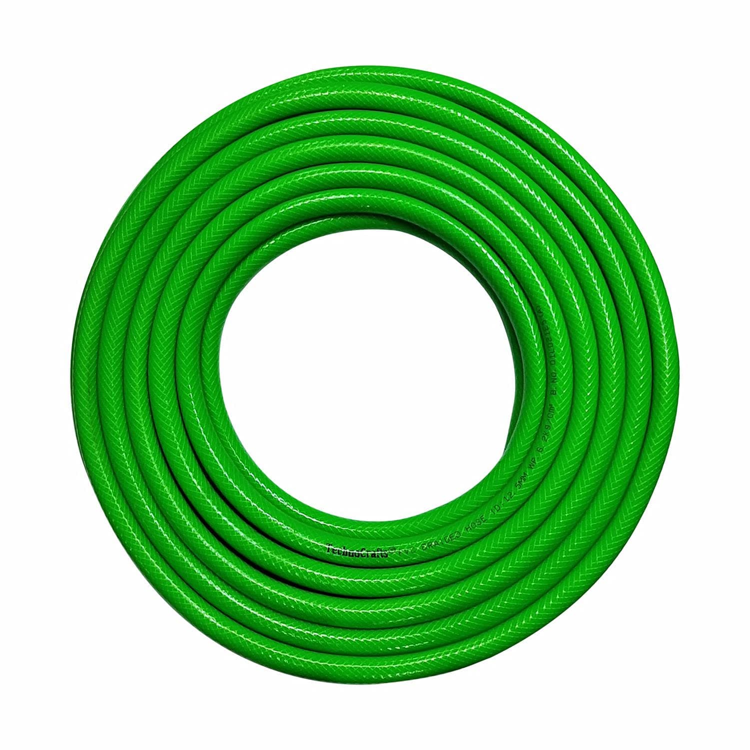 TechnoCrafts PVC Braided Hose for Home & Kitchen 30 Meter (100 feet) 1/2" (0.5 Inch or 12.5mm) Bore Size - 3 Layered Hose Pipe
