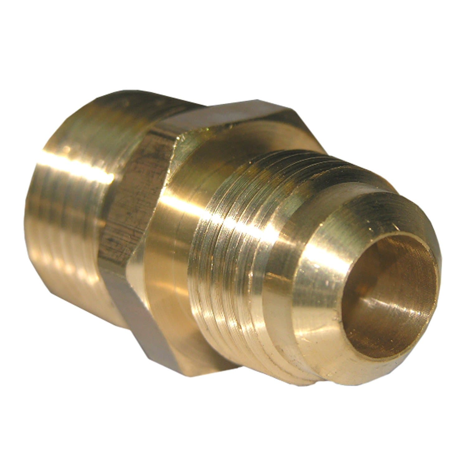 LASCO 17-4849 1/2-Inch Flare by 1/2-Inch Male Pipe Thread Brass Adapter