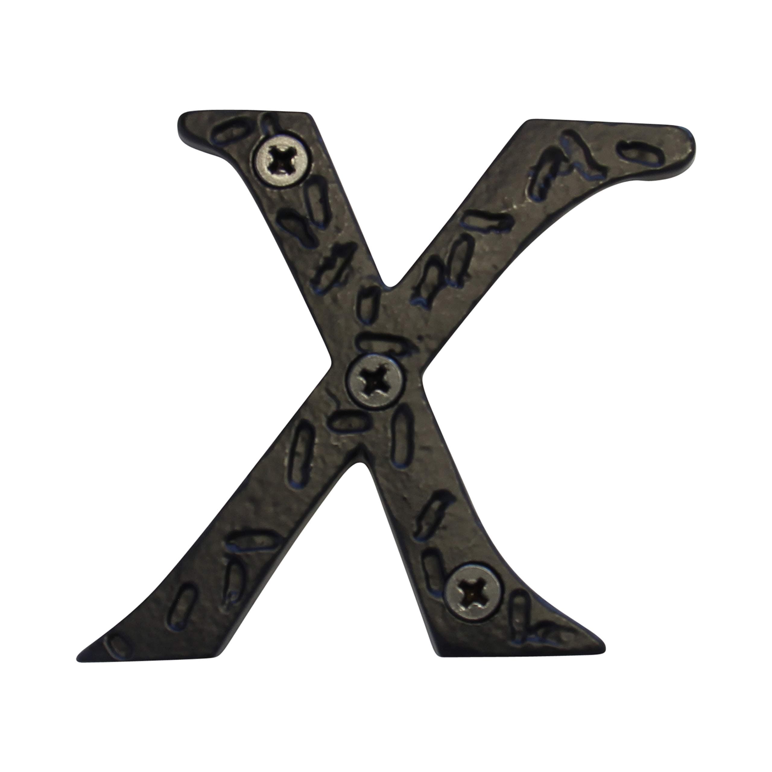 RCH Hardware5900X-BLK075 House Letter, Black