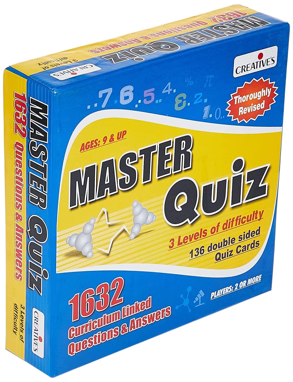 Creative's Educational Aids P. Ltd.-Cre0820 Master Quiz (Multi-Color) For Kid