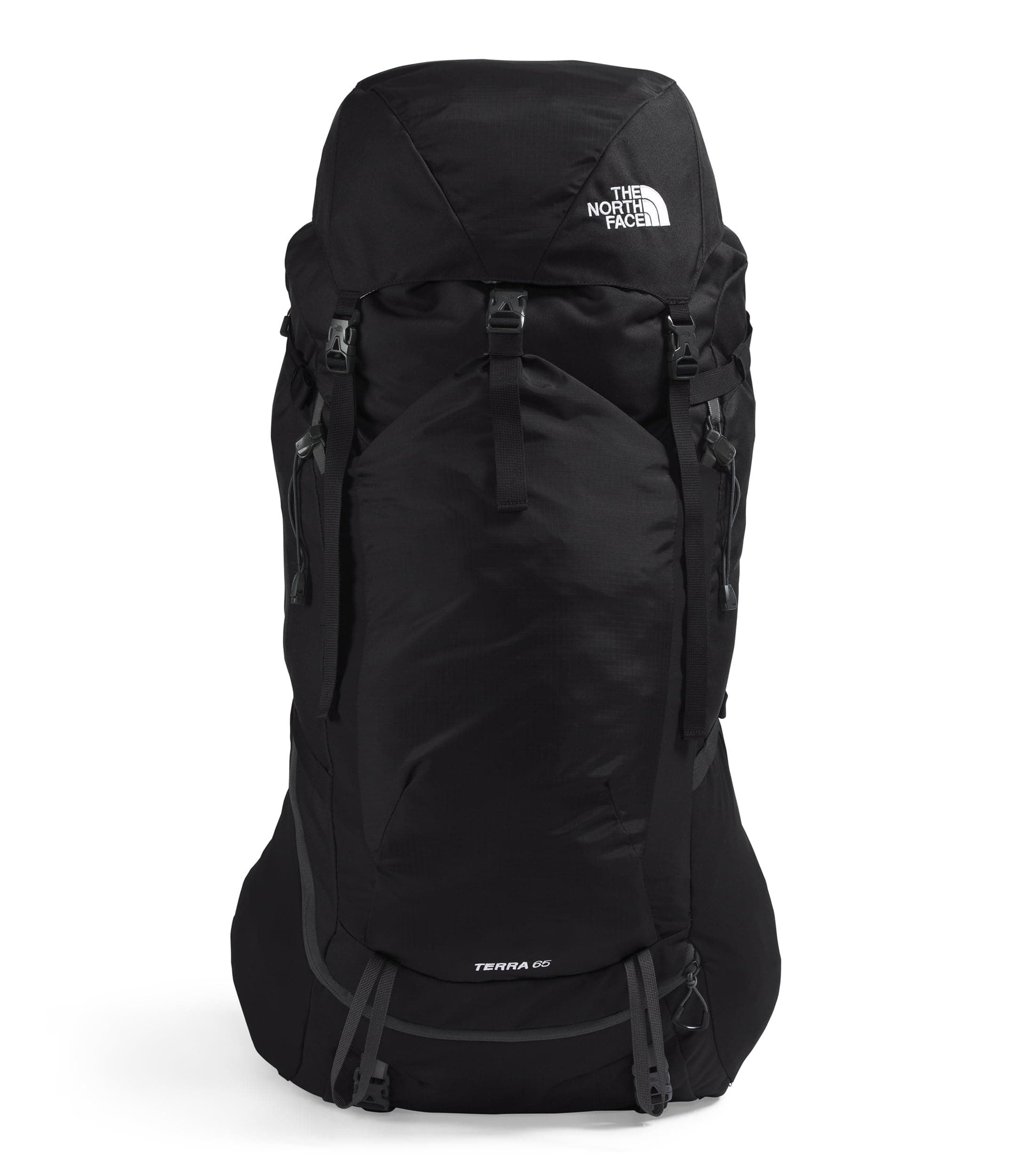 THE NORTH FACE Terra 65 Backpacking Backpack, Tnf Black/Asphalt Grey, X-Large