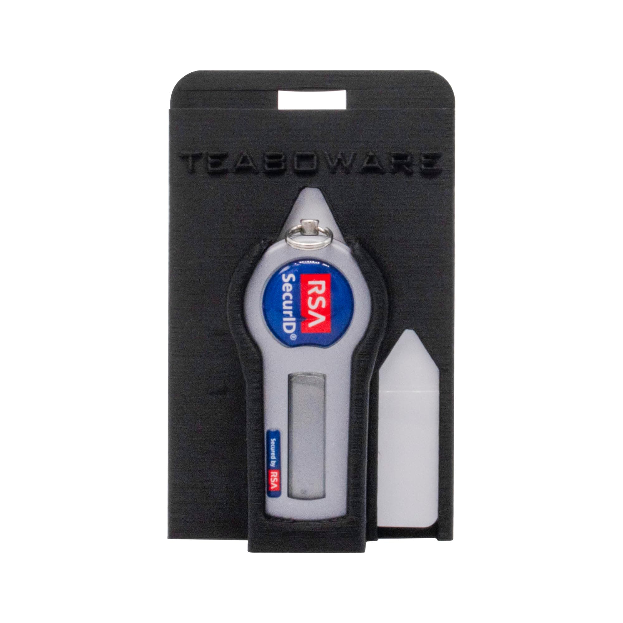 RSA Token Double Badge Holder (Double, Black)