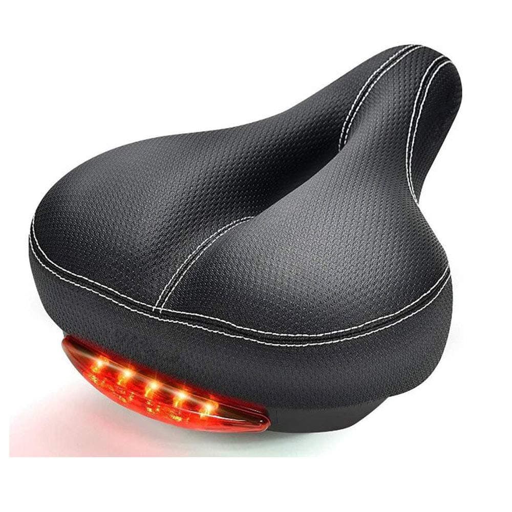 Beauenty for Bicycle Bike Seat with Back LED Light