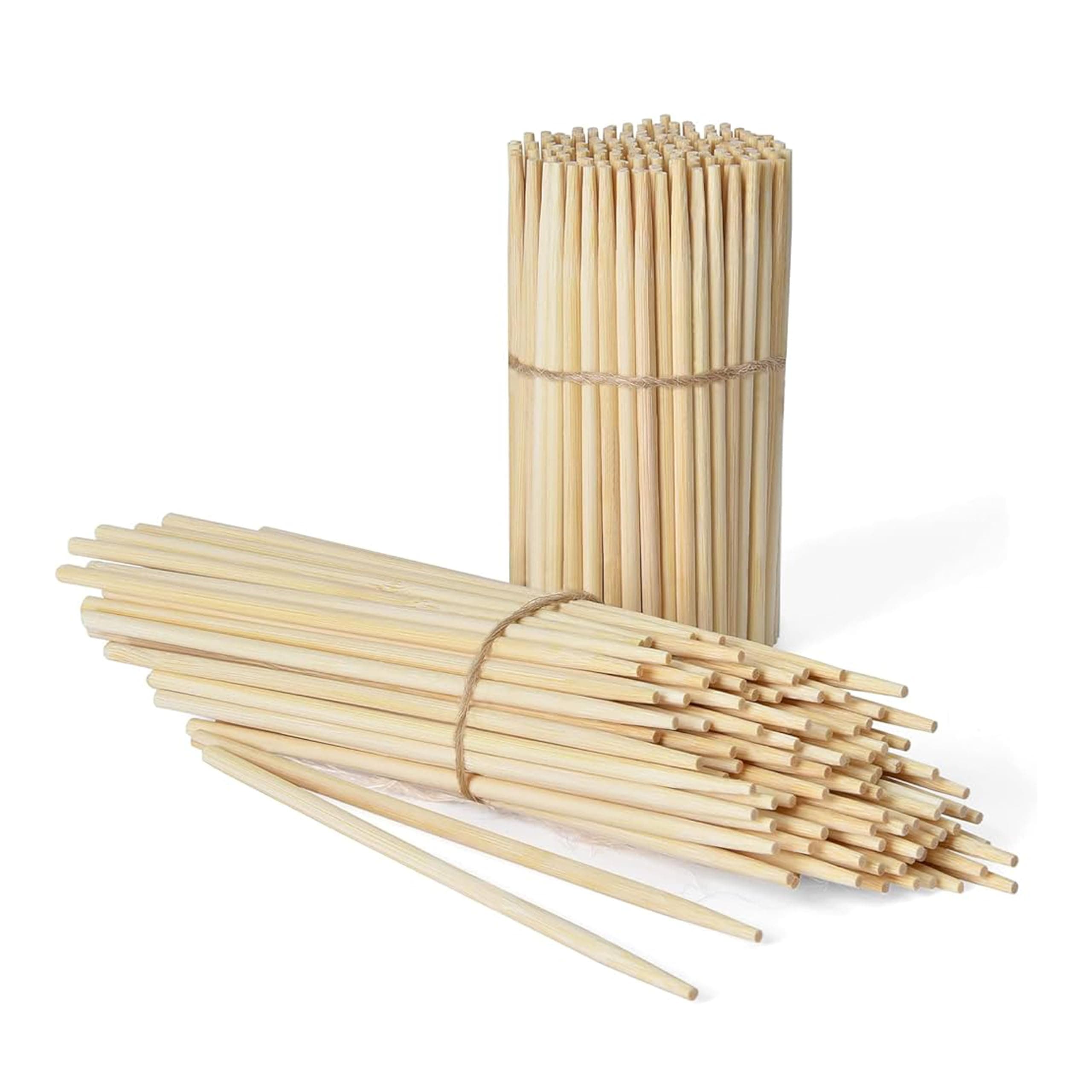 Perfect Stix Corn Dog Sticks. 7.5 inch x 3/16 semi Pointed. Pack of 100 Count