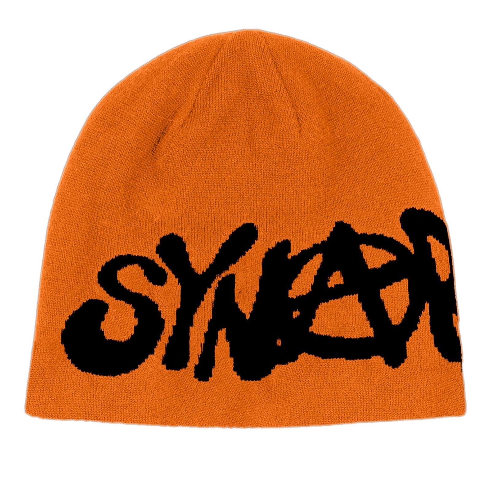 Syna World Skull Cap, Central CEE Beanie Running Hat - Black Breatherble Windproof Knitwear Skully for All Season- synaworld for Daily Wear