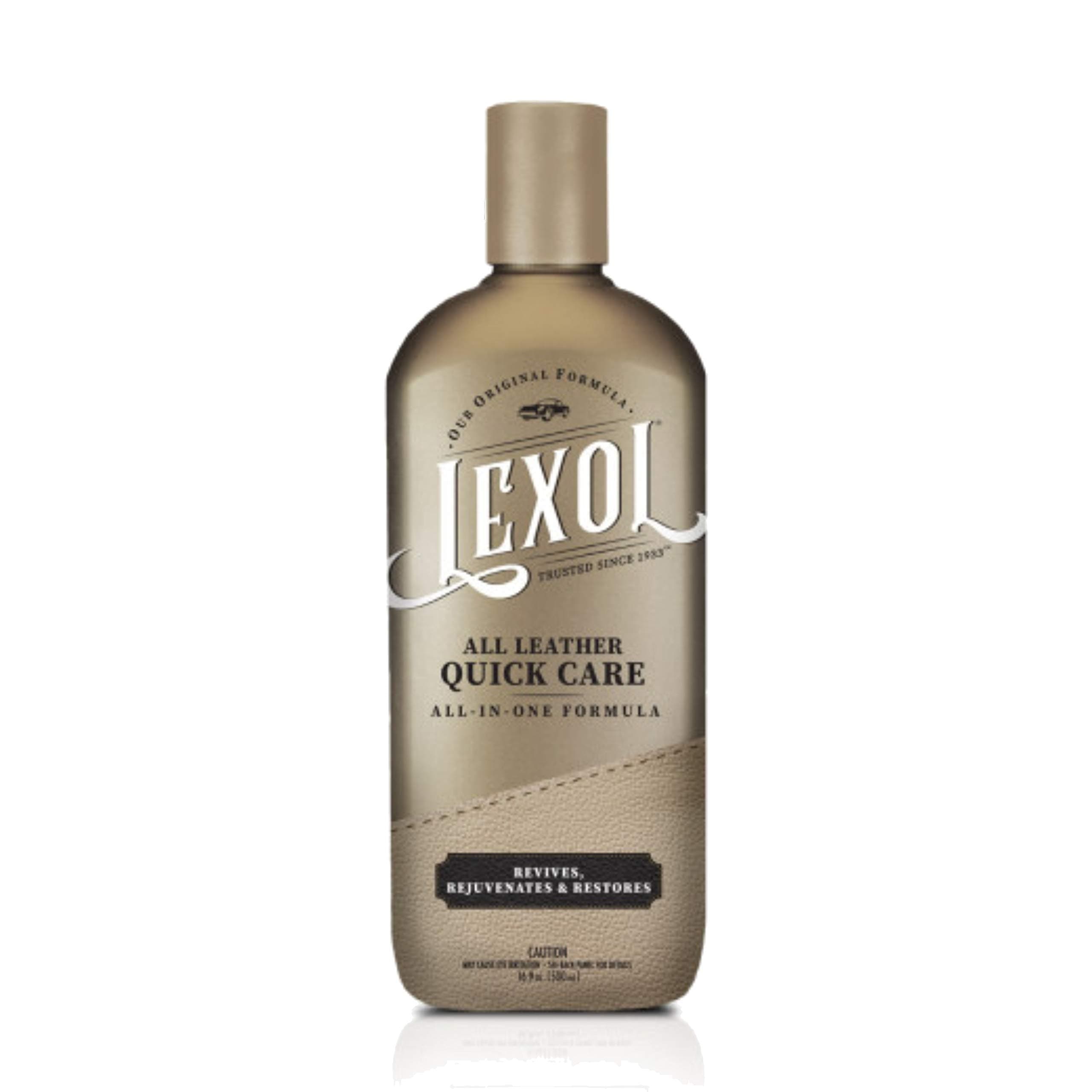 Lexol E301455500 All Leather Quick Care All-in-One Formula, 16.9 oz