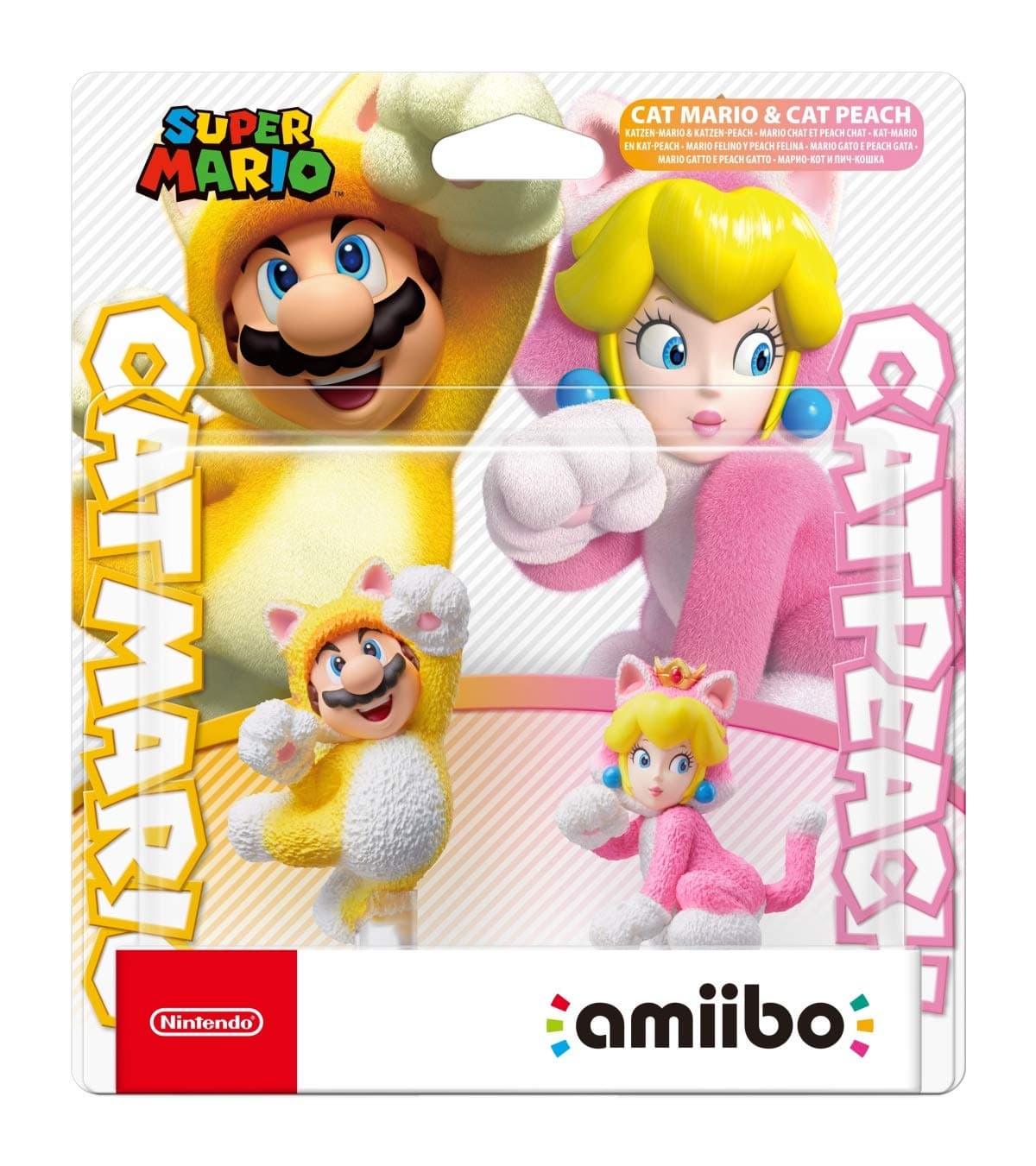 amiibo Cat Mario and Cat Peach (Nintendo Switch)