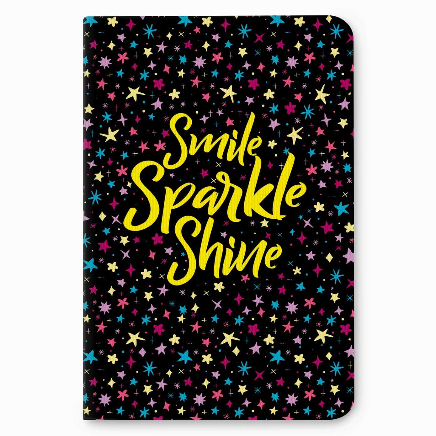 Notebook: 90 GSM, B6, Ruled, 112 Pages Journal Diary (Smile Sparkle Shine)