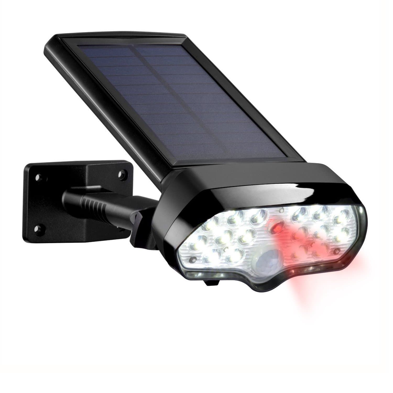 Solar Lights Outdoor, Solar Powered Lights, Vandeng 16 LED Super Bright Solar Spotlights IP65 Waterproof Wireless Solar Motion Sensor Lights Security for Patio Garden Porch Driveway Garage Lawn