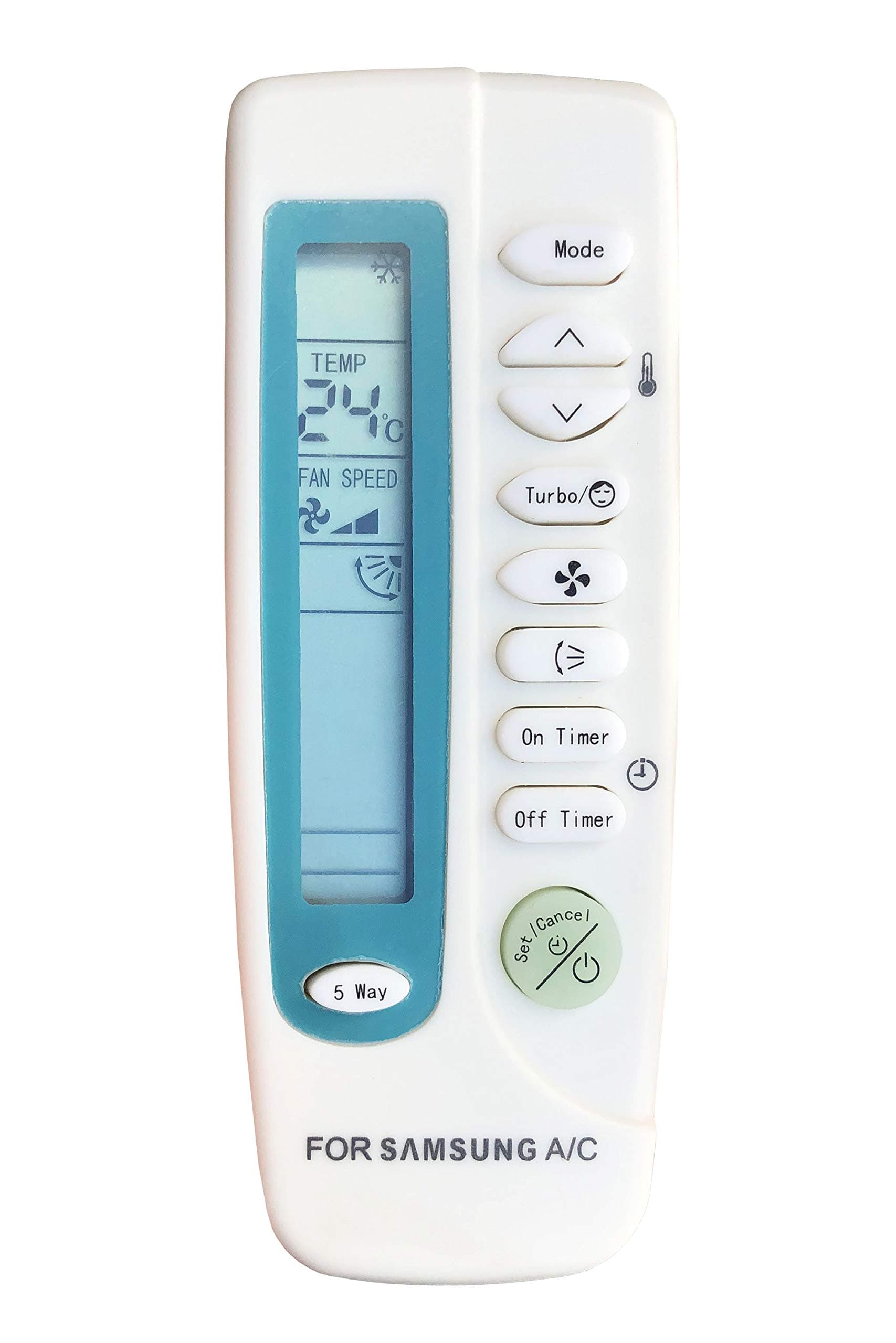 Remote control for ARH series air conditioners