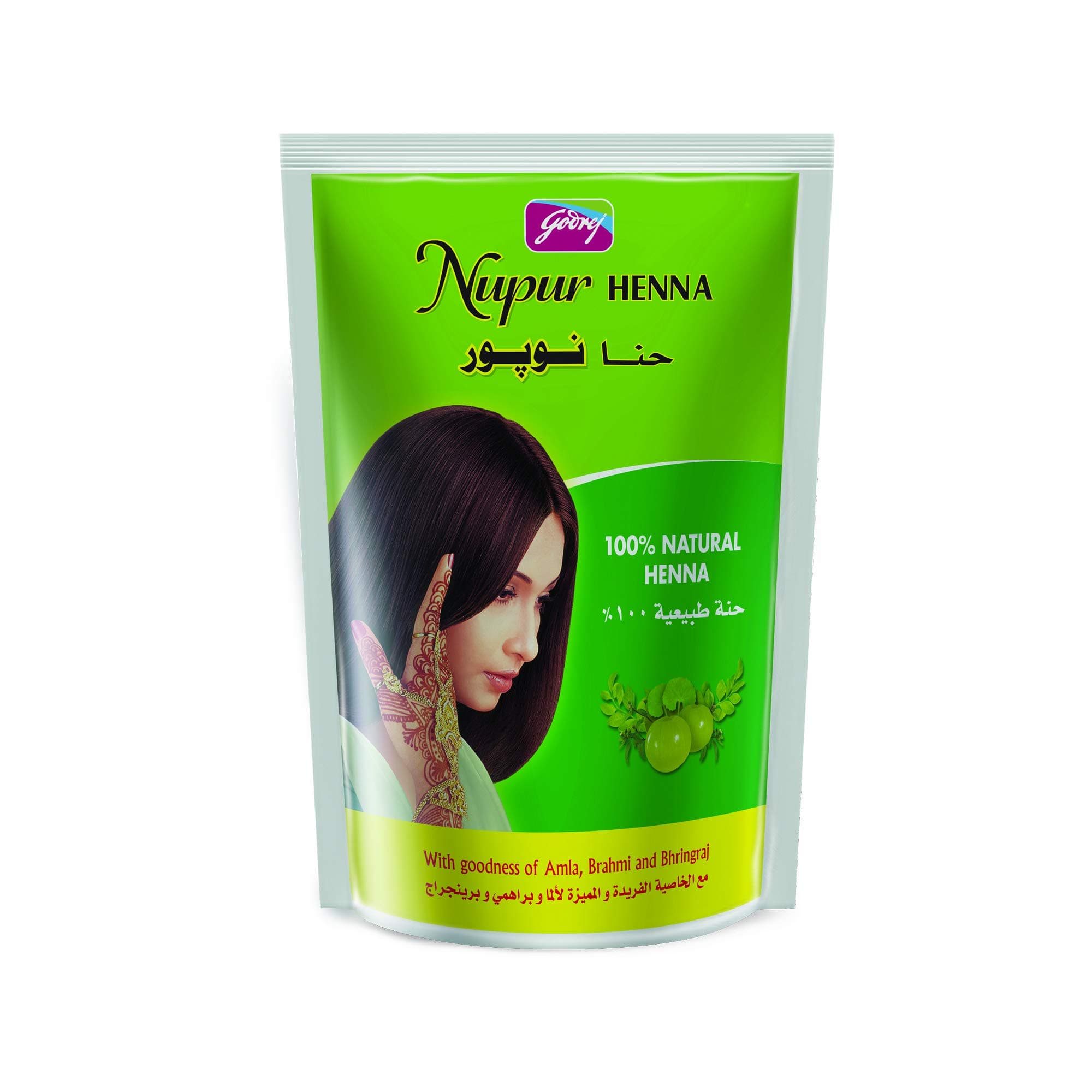 Locking Solutions and Systems Nupur Henna, Natural Henna With Herbs, 100 G, Fghcnupdx003